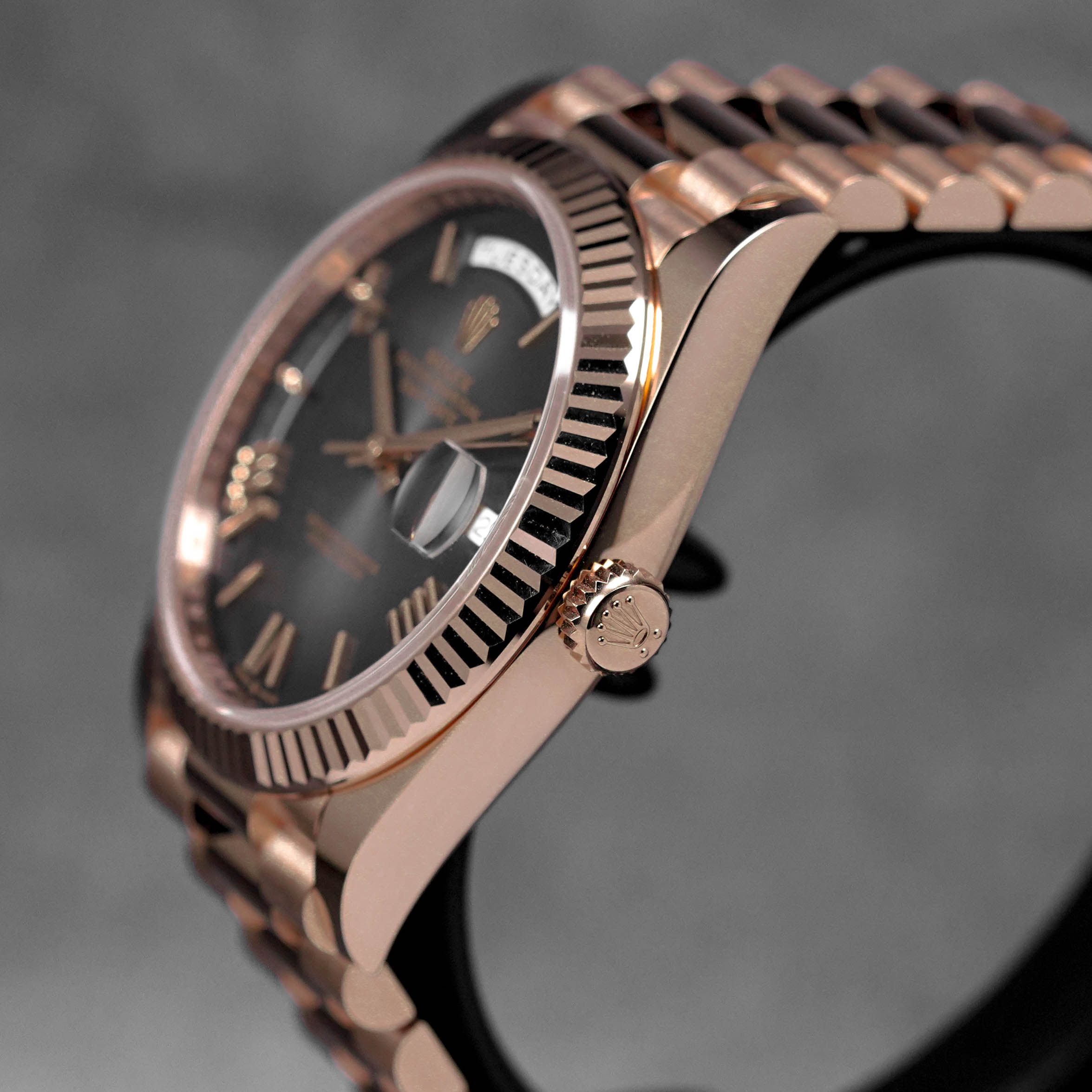 Harga Rolex Daydate 40mm Rosegold Slate Ombre Indonesia Terbaru