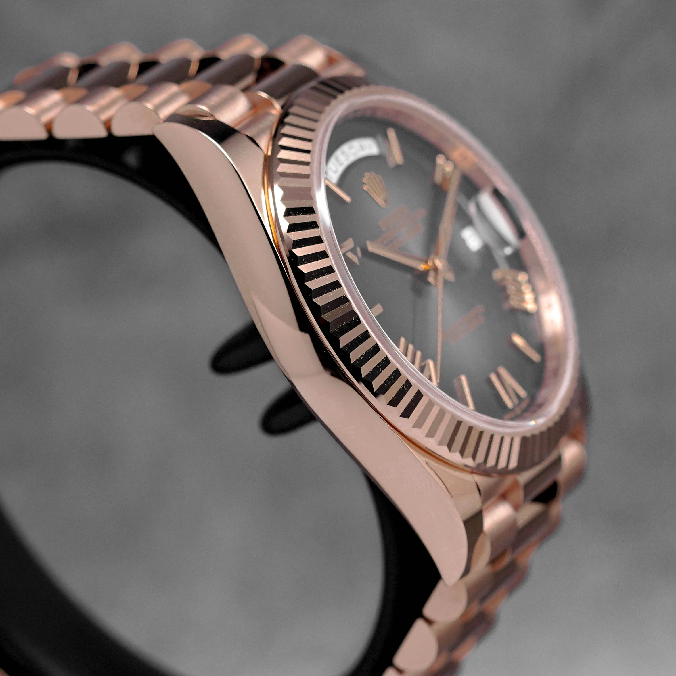Harga Rolex Daydate 40mm Rosegold Slate Ombre Indonesia Terbaru