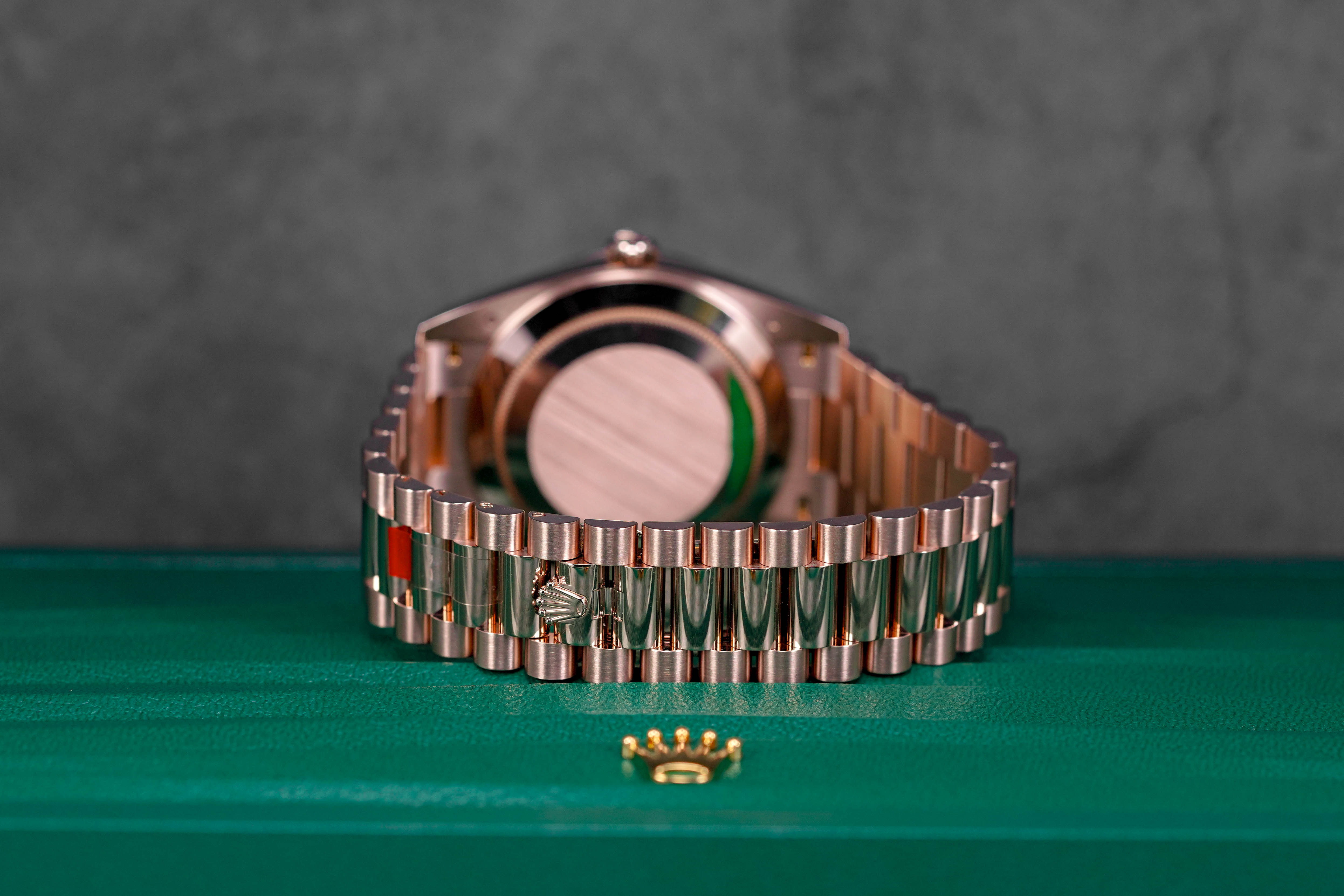 Harga Rolex Daydate 40mm Rosegold Slate Ombre Indonesia Terbaru