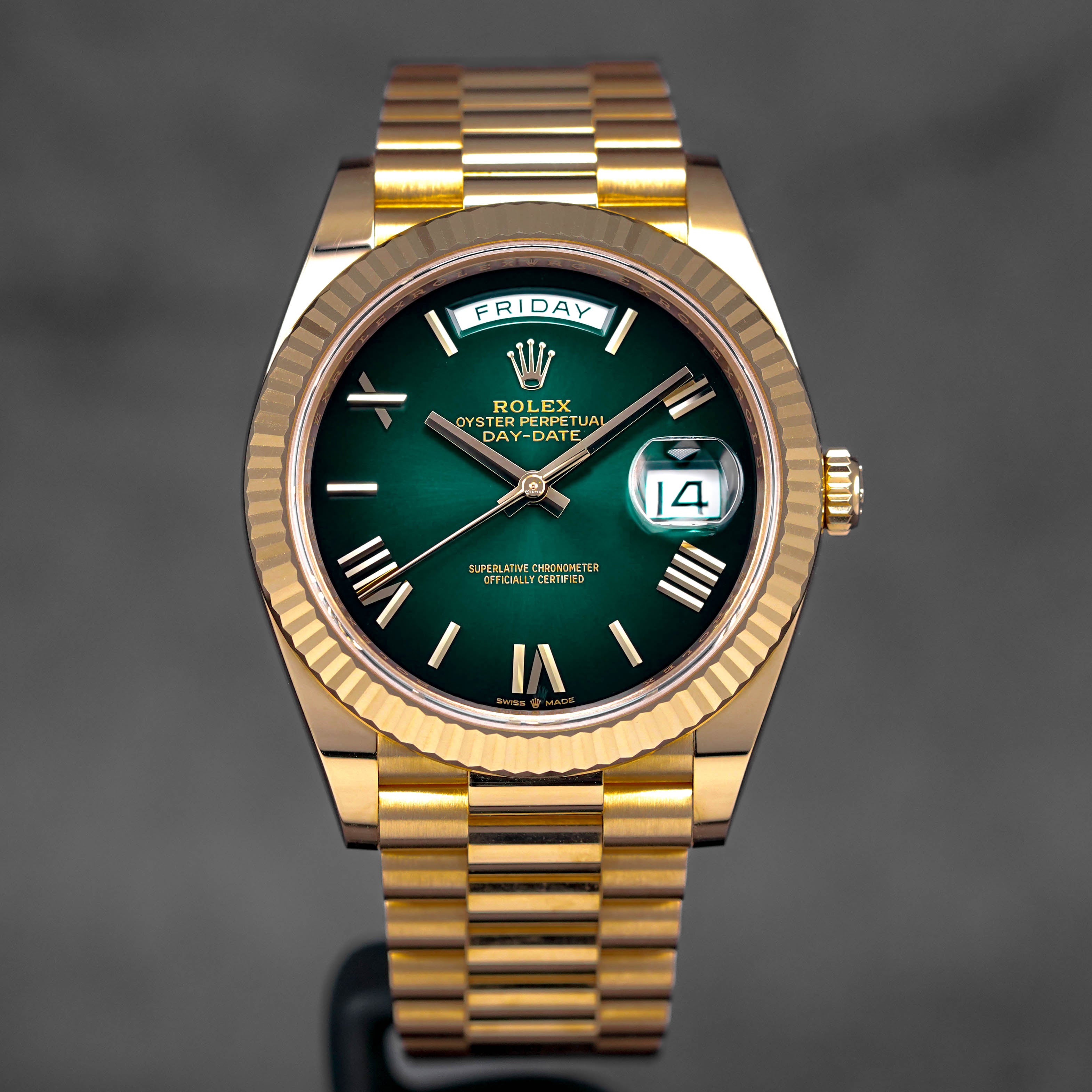 HOT Rolex Green Ombre Dial Price Green Ombre Rolex Day Date