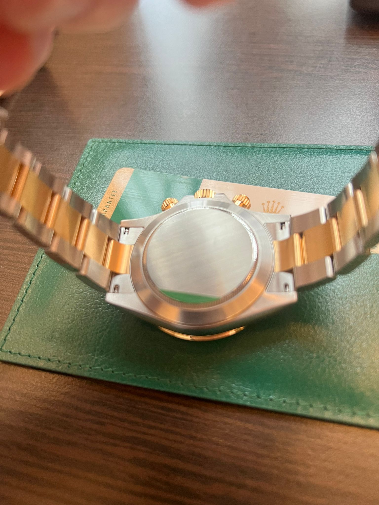 DAYTONA TWOTONE YELLOWGOLD BLACK DIAL (2016)