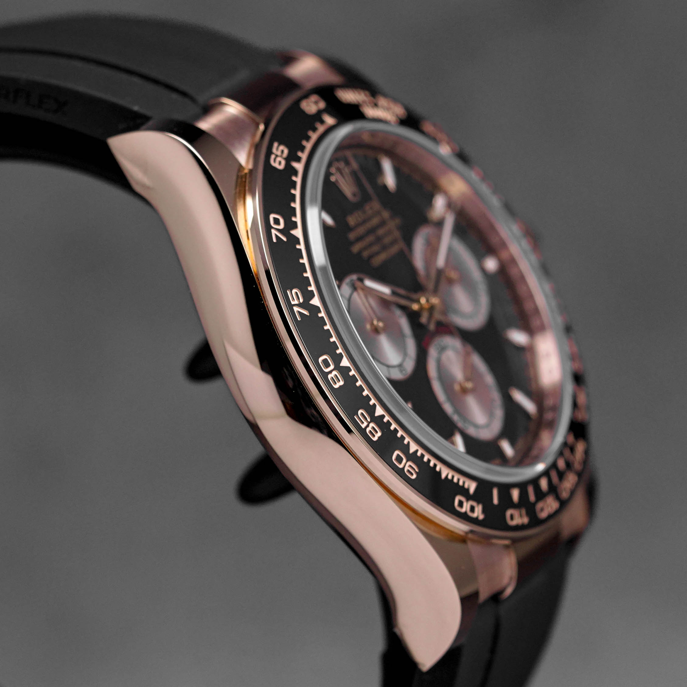 Harga Rolex Daytona Oysterflex Rosegold Black Indonesia