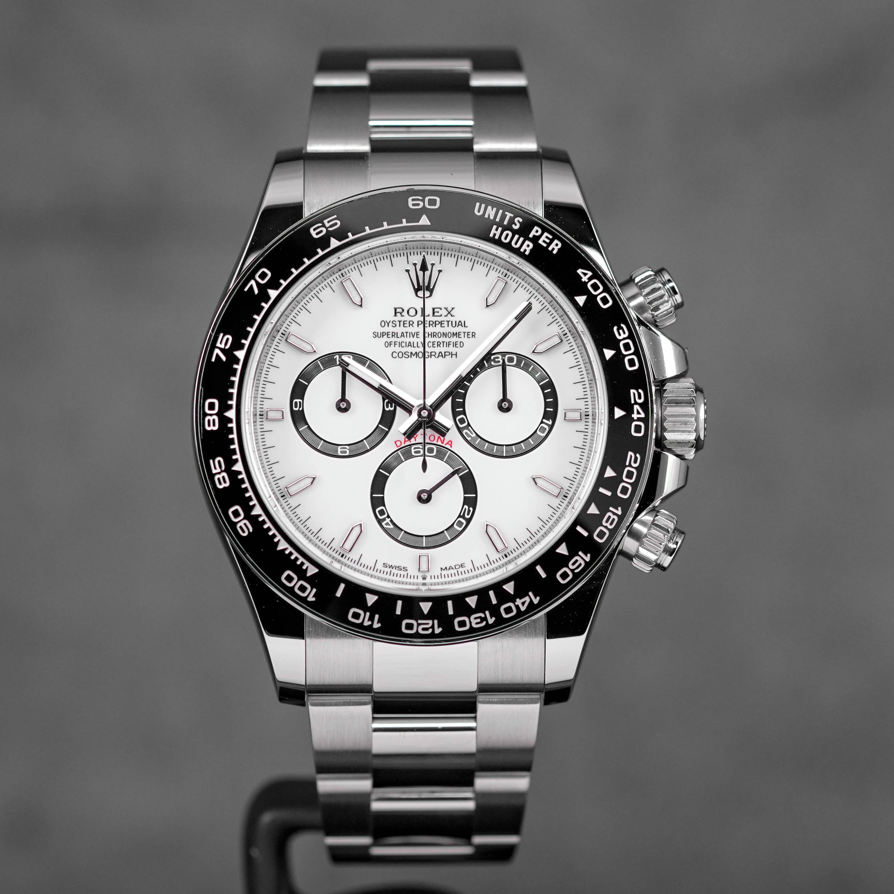 DAYTONA CERAMIC WHITE PANDA RING BEZEL (2024)