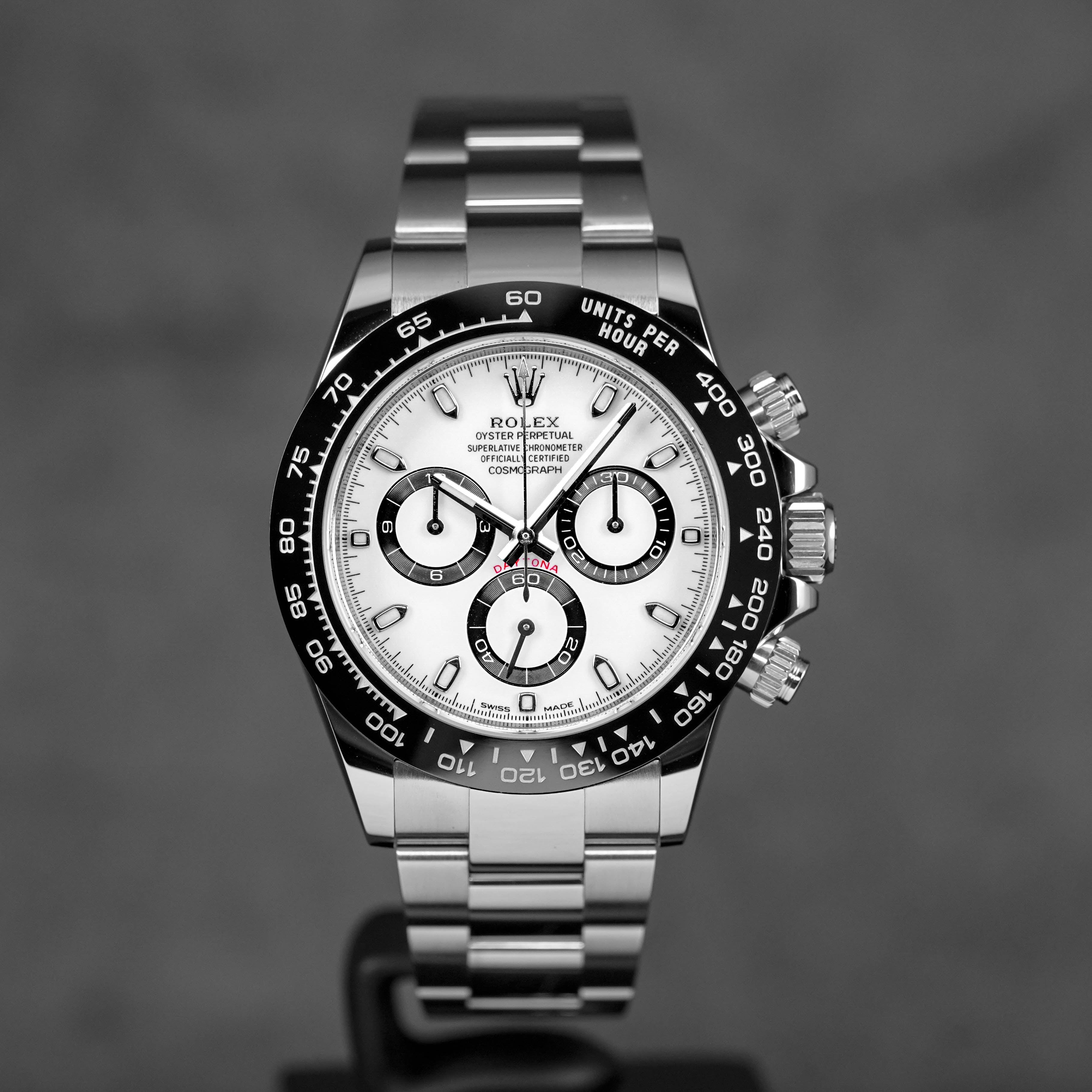 DAYTONA WHITE PANDA DIAL CERAMIC BEZEL (2021)