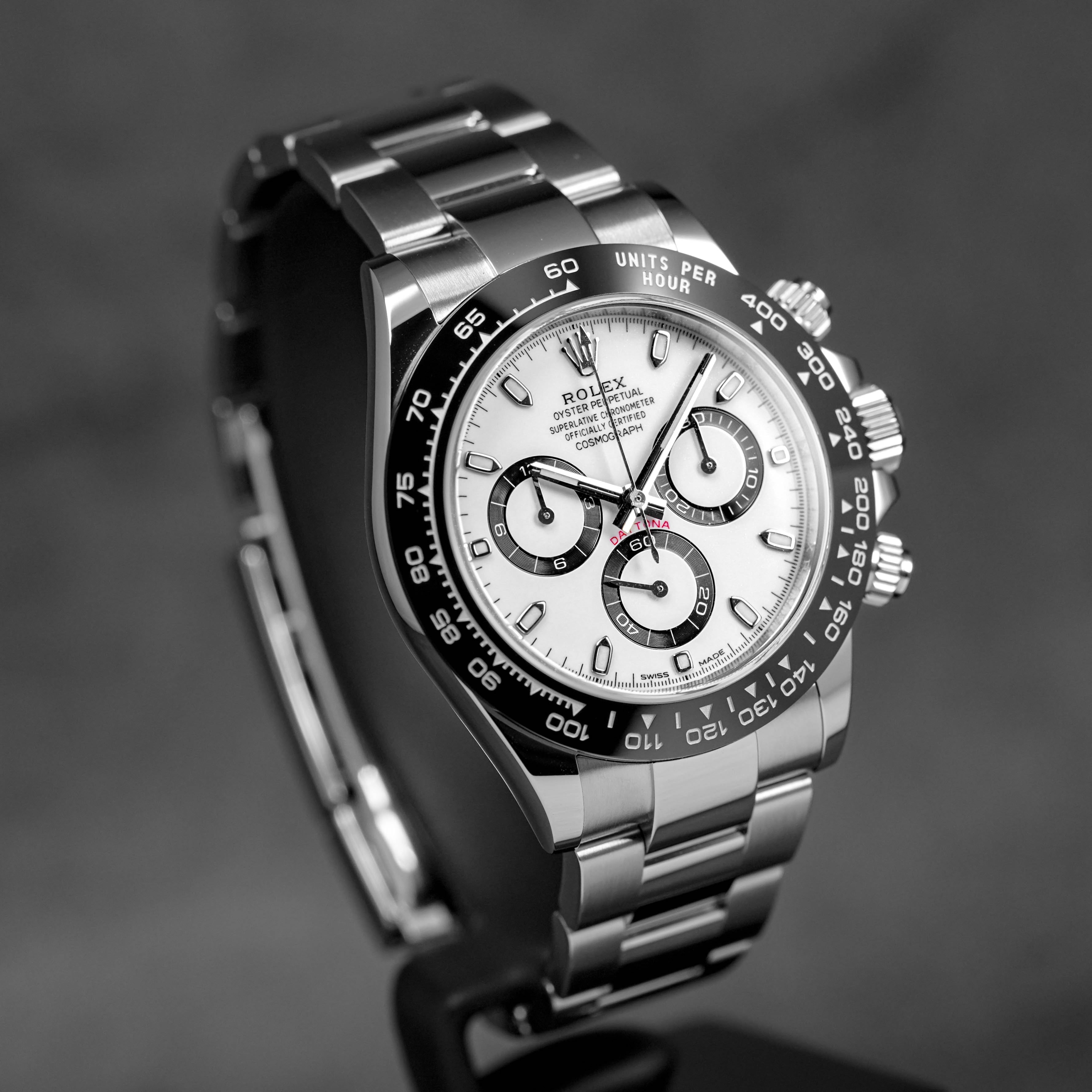 DAYTONA WHITE PANDA DIAL CERAMIC BEZEL (2021)