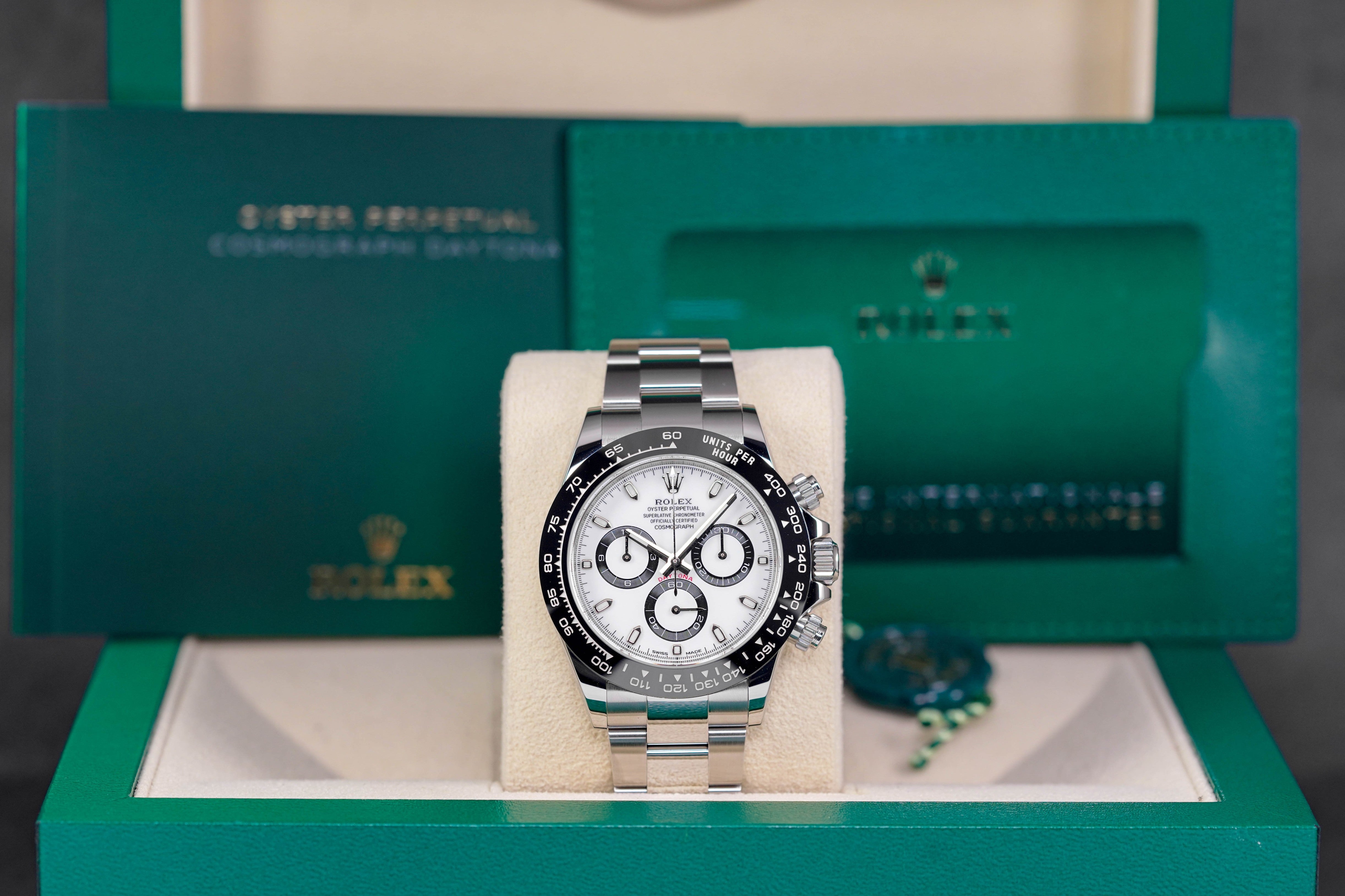 DAYTONA WHITE PANDA DIAL CERAMIC BEZEL (2021)