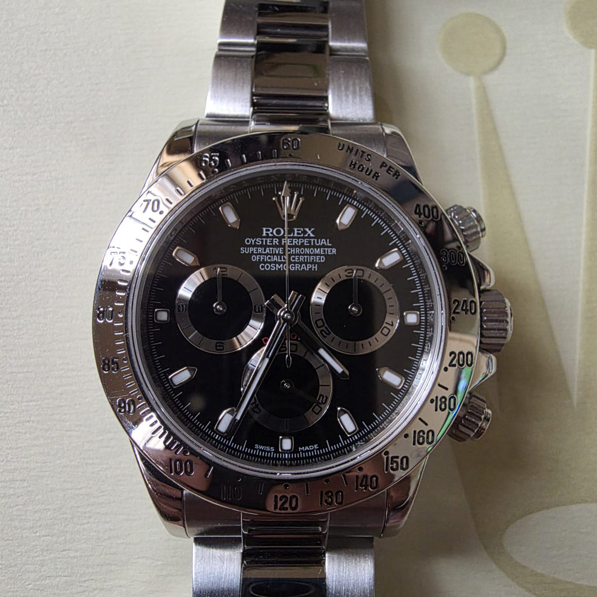 Rolex Daytona Steel