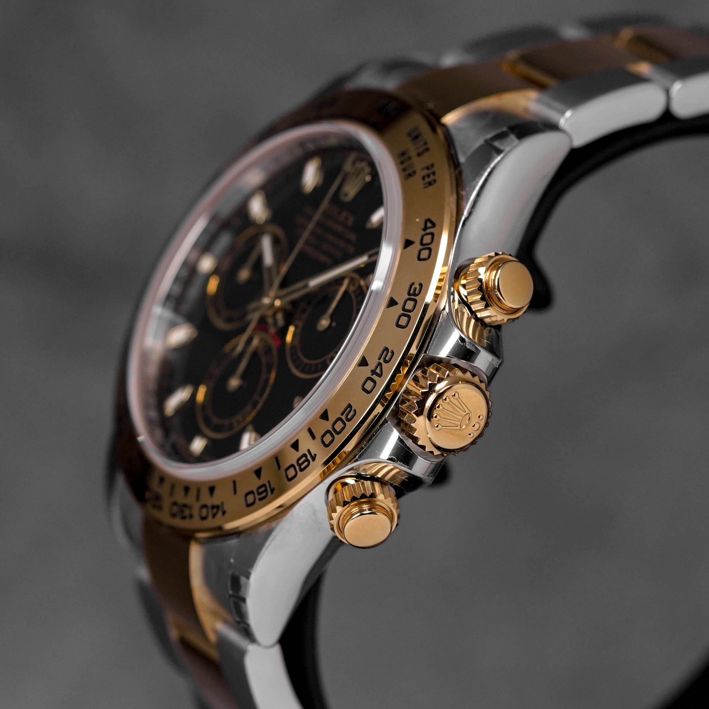Rolex Daytona Twotone Black Indonesia