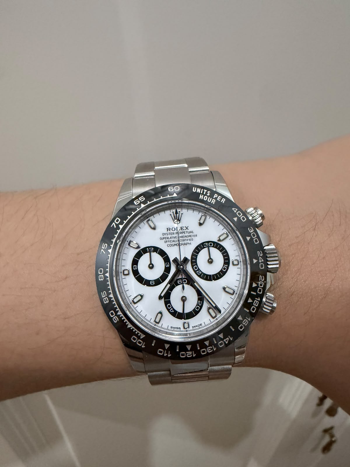 Rolex Daytona White