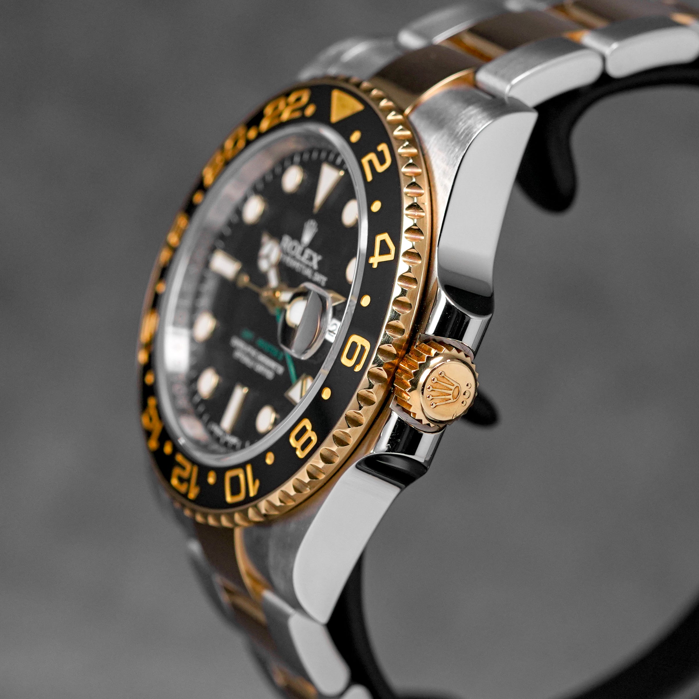 Harga Rolex GMT Master II Twotone Yellowgold Black Indonesia