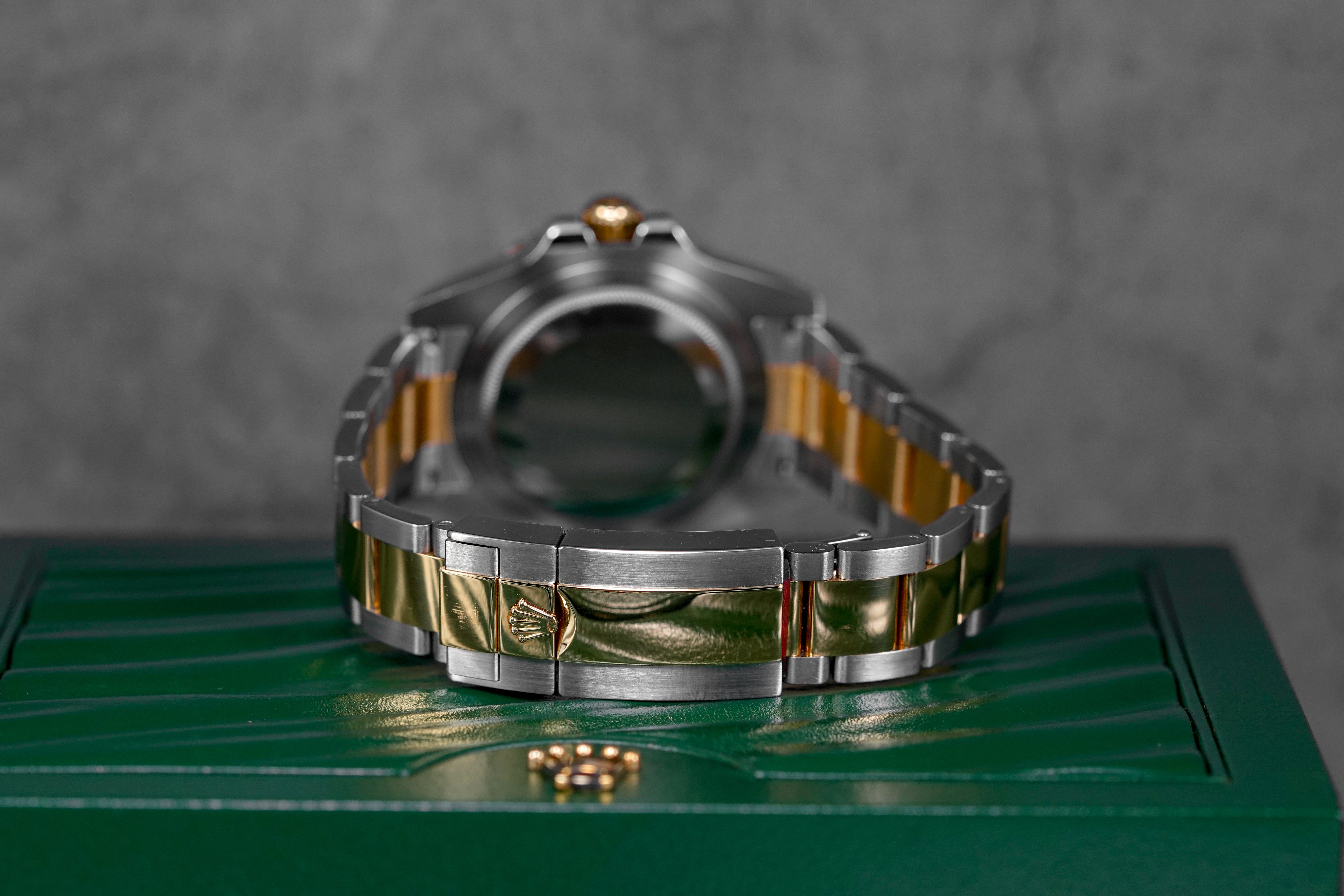Harga Rolex GMT Master II Twotone Yellowgold Black Indonesia