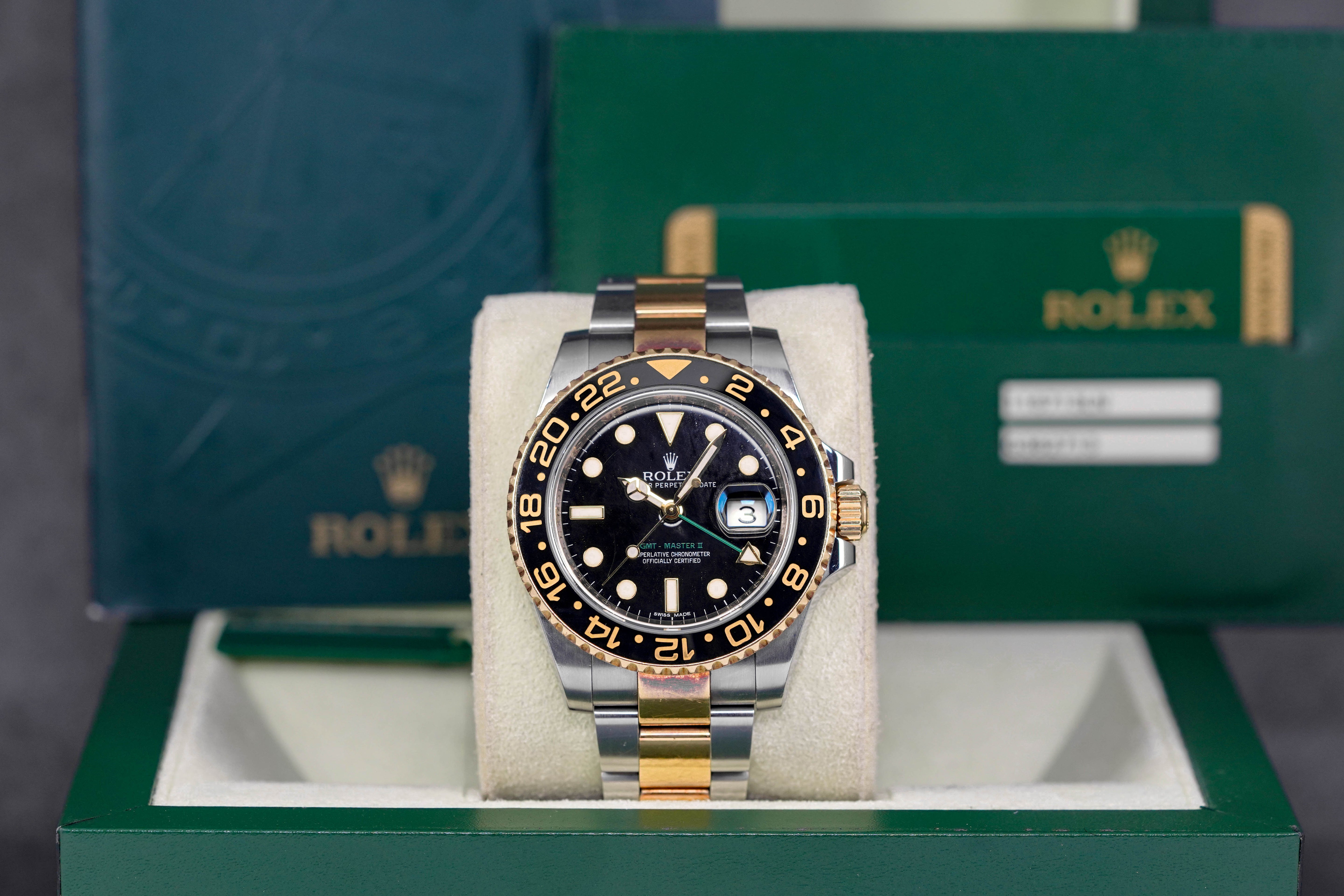 Harga Rolex GMT Master II Twotone Yellowgold Indonesia
