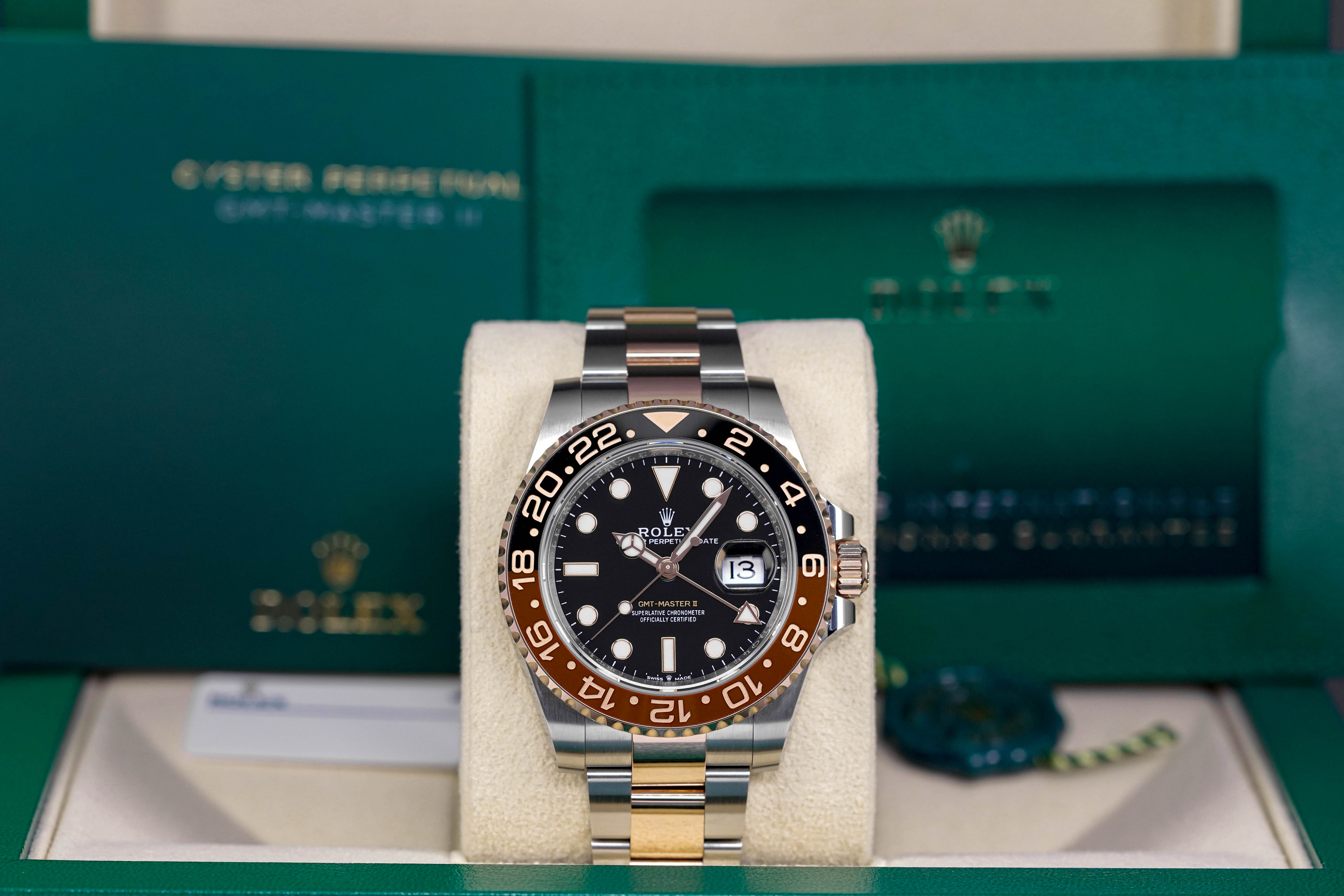 Harga Rolex GMT Rootbeer Rosegold Indonesia