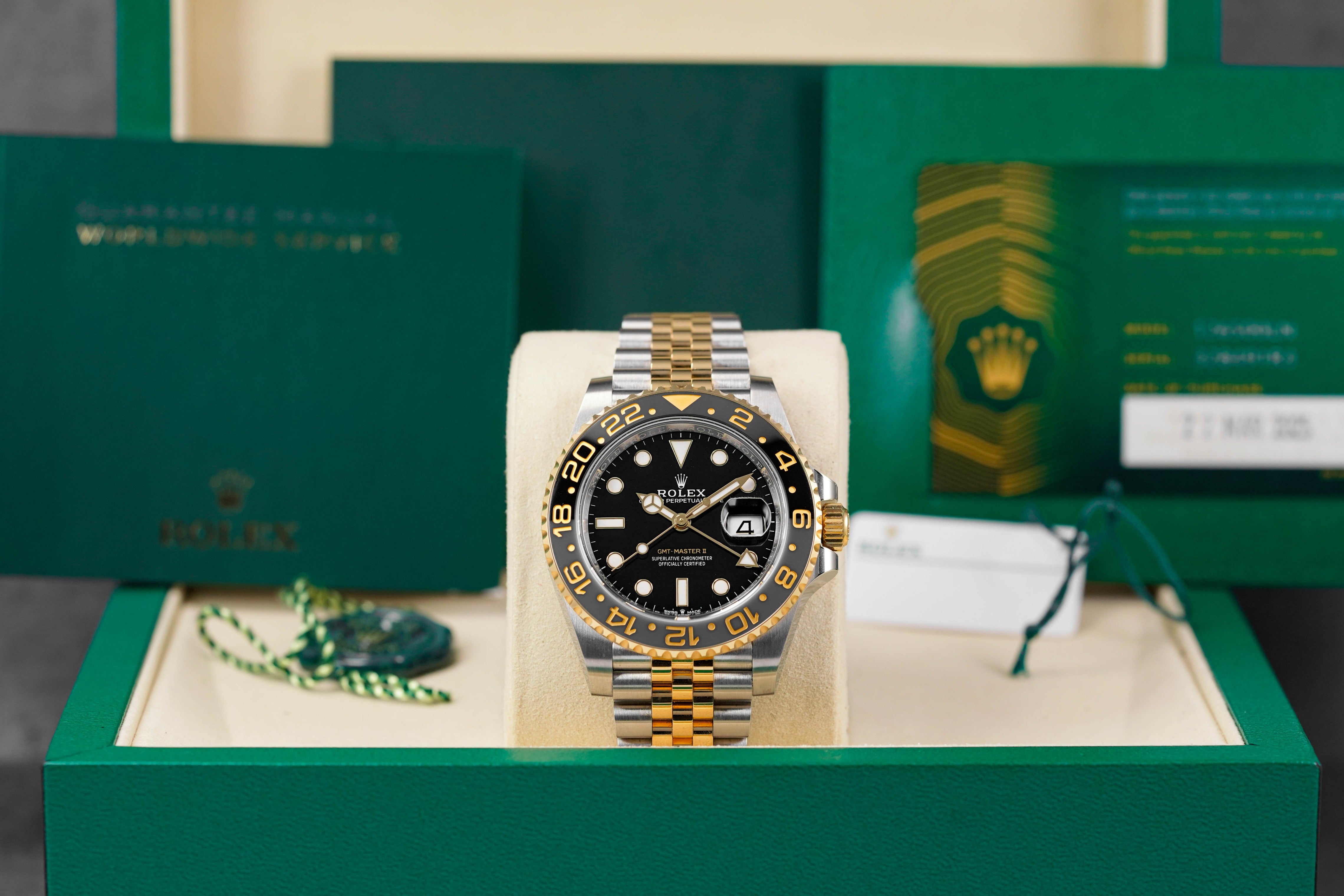 GMT MASTER-II TWOTONE YELLOWGOLD GUINNESS (2025)