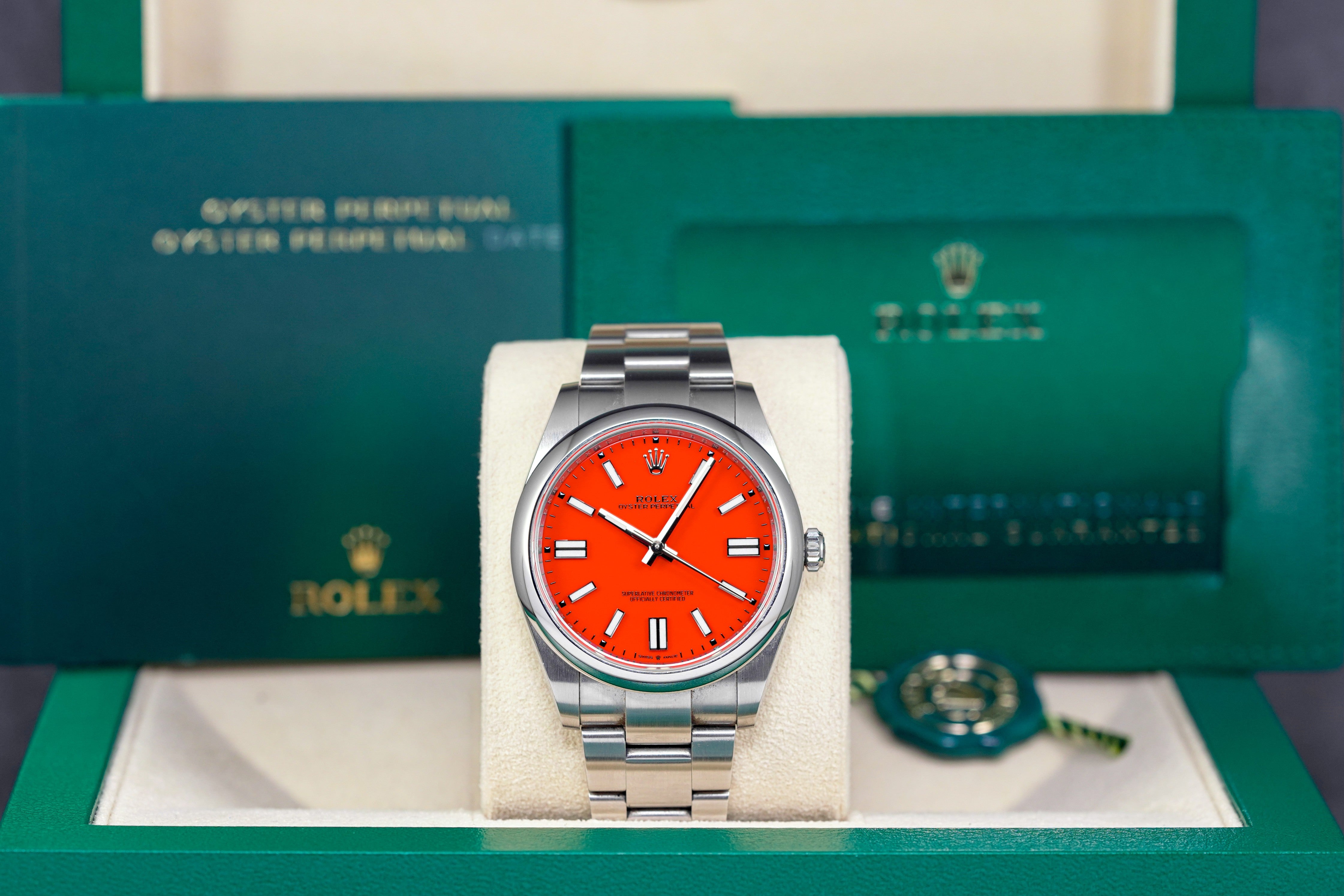 Harga Rolex Oyster Perpetual 41 Red Coral Indonesia