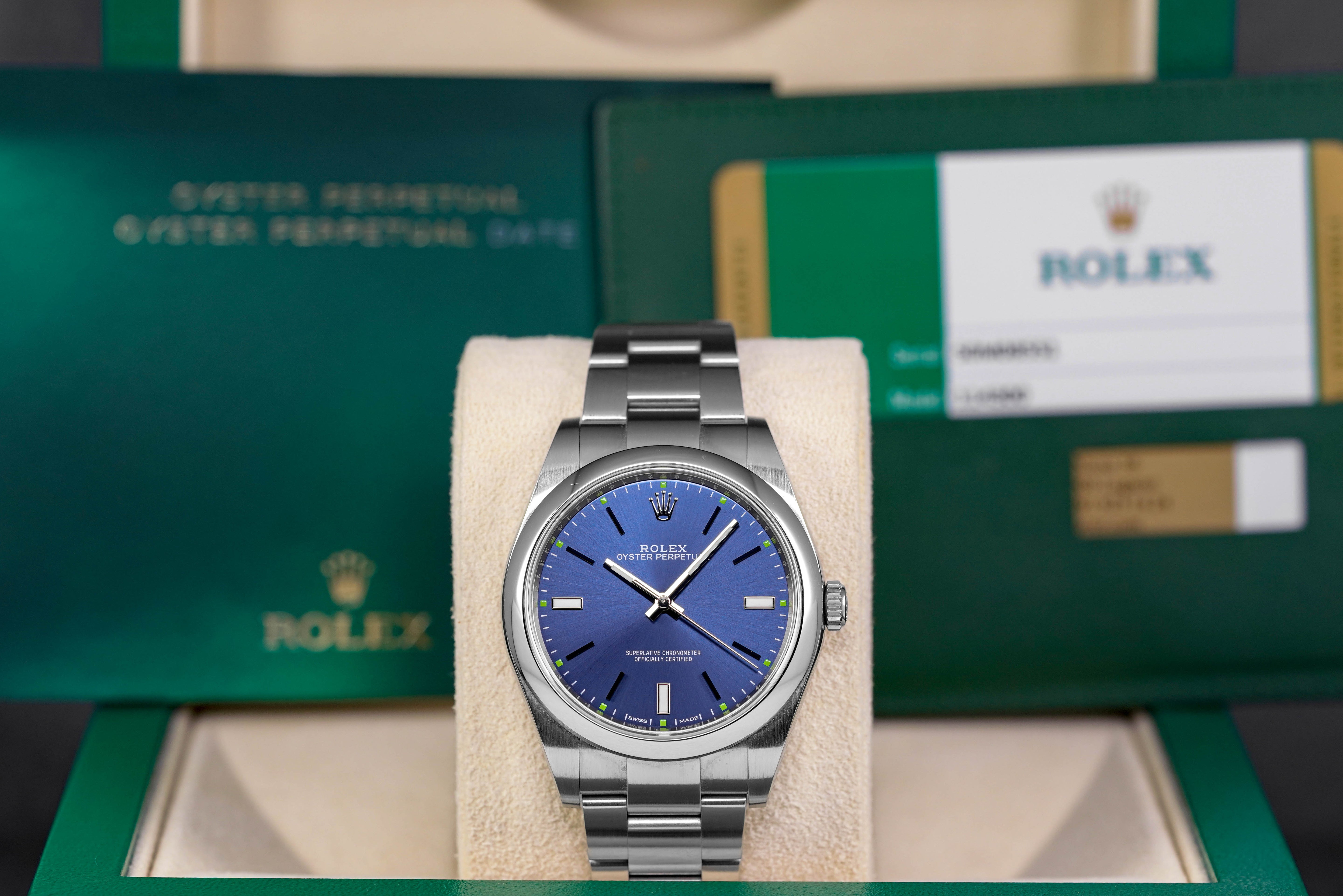 Harga Rolex Oyster Perpetual Blue Indonesia