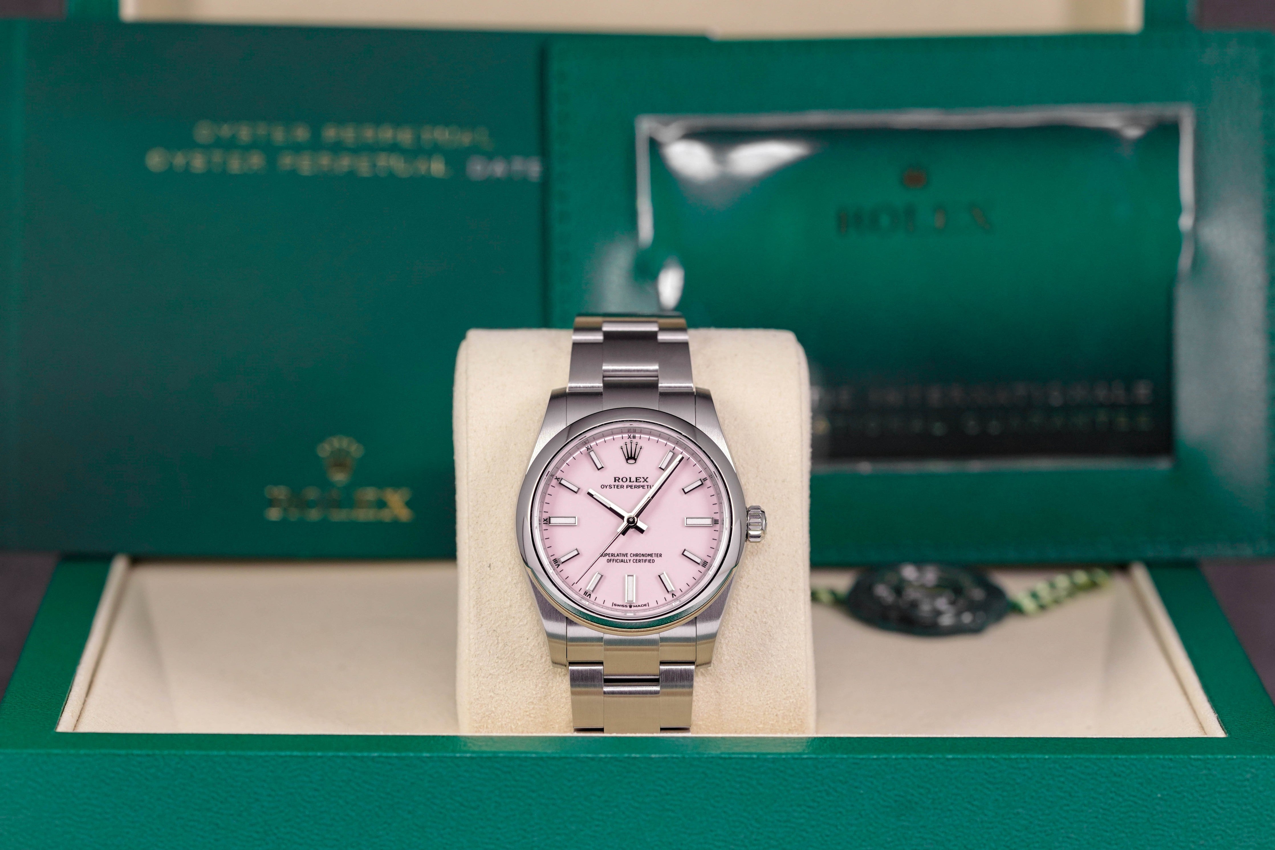 Harga Rolex Oyster Perpetual Candy Pink Indonesia