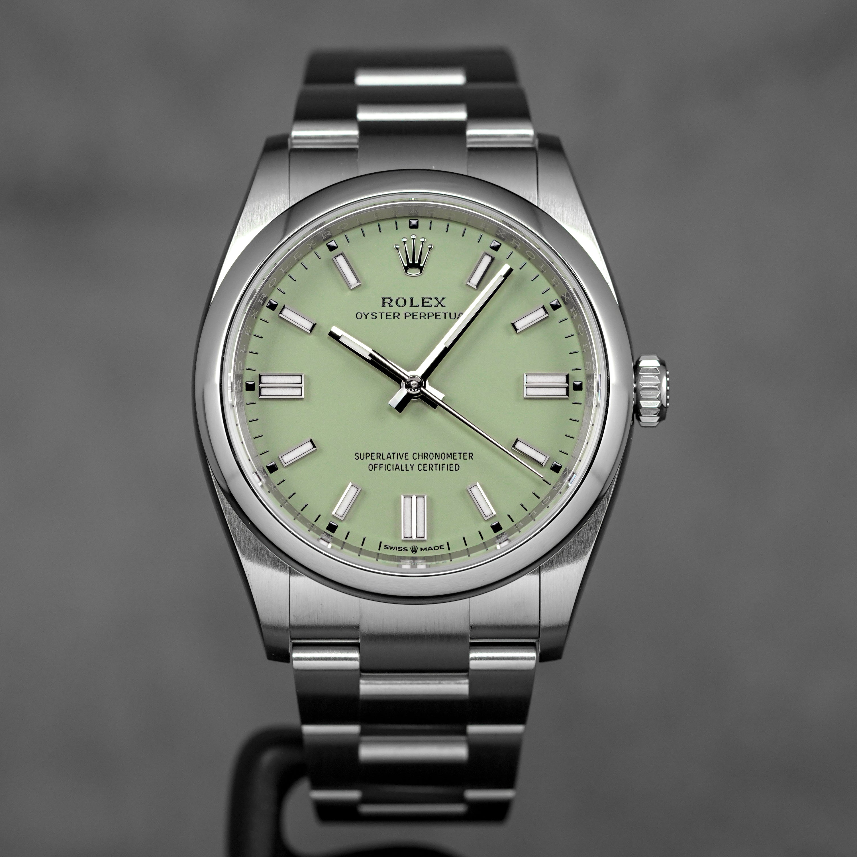 Harga Rolex Oyster Perteual 36 Pistachio Indonesia