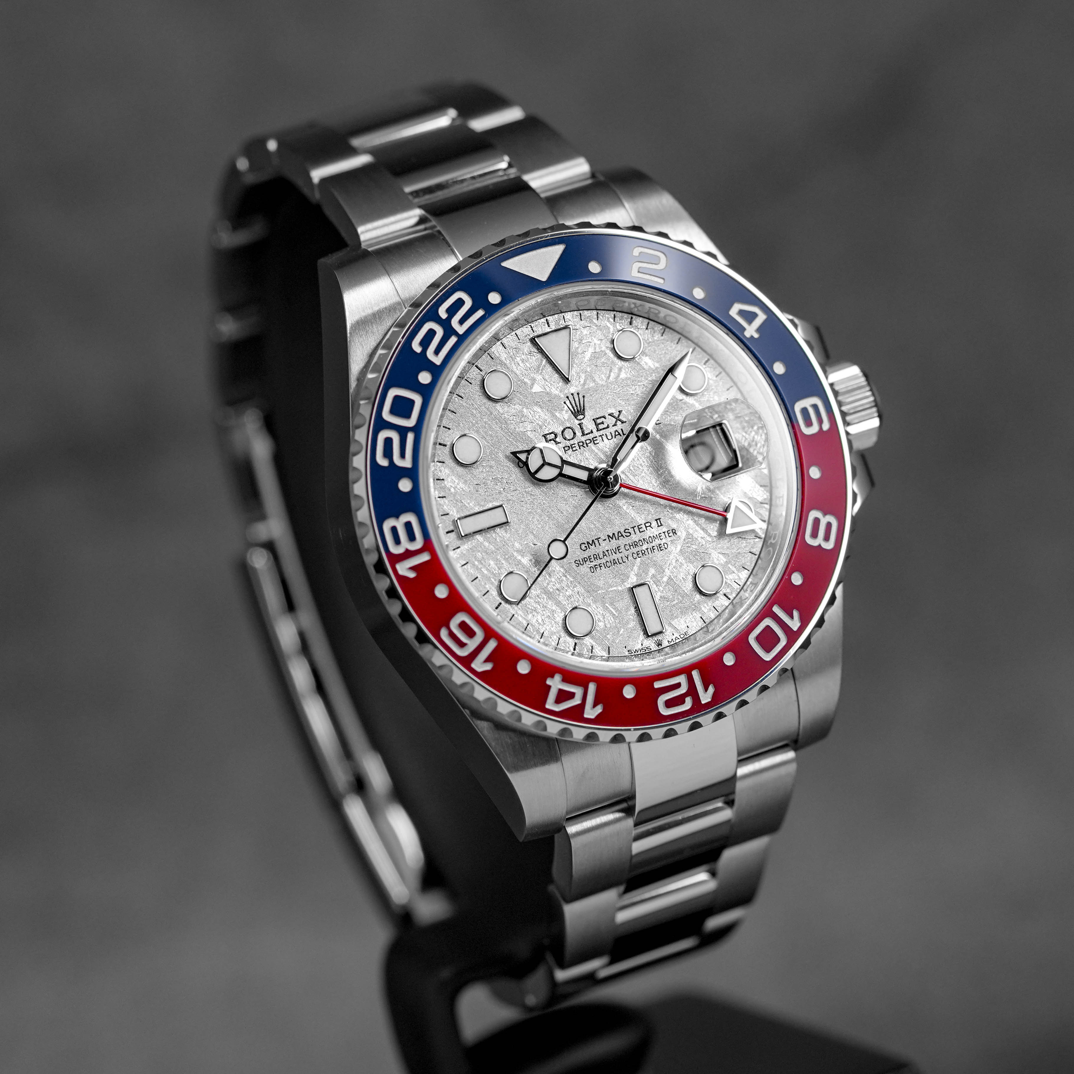 GMT MASTER-II PEPSI WHITEGOLD METEORITE DIAL (2021)