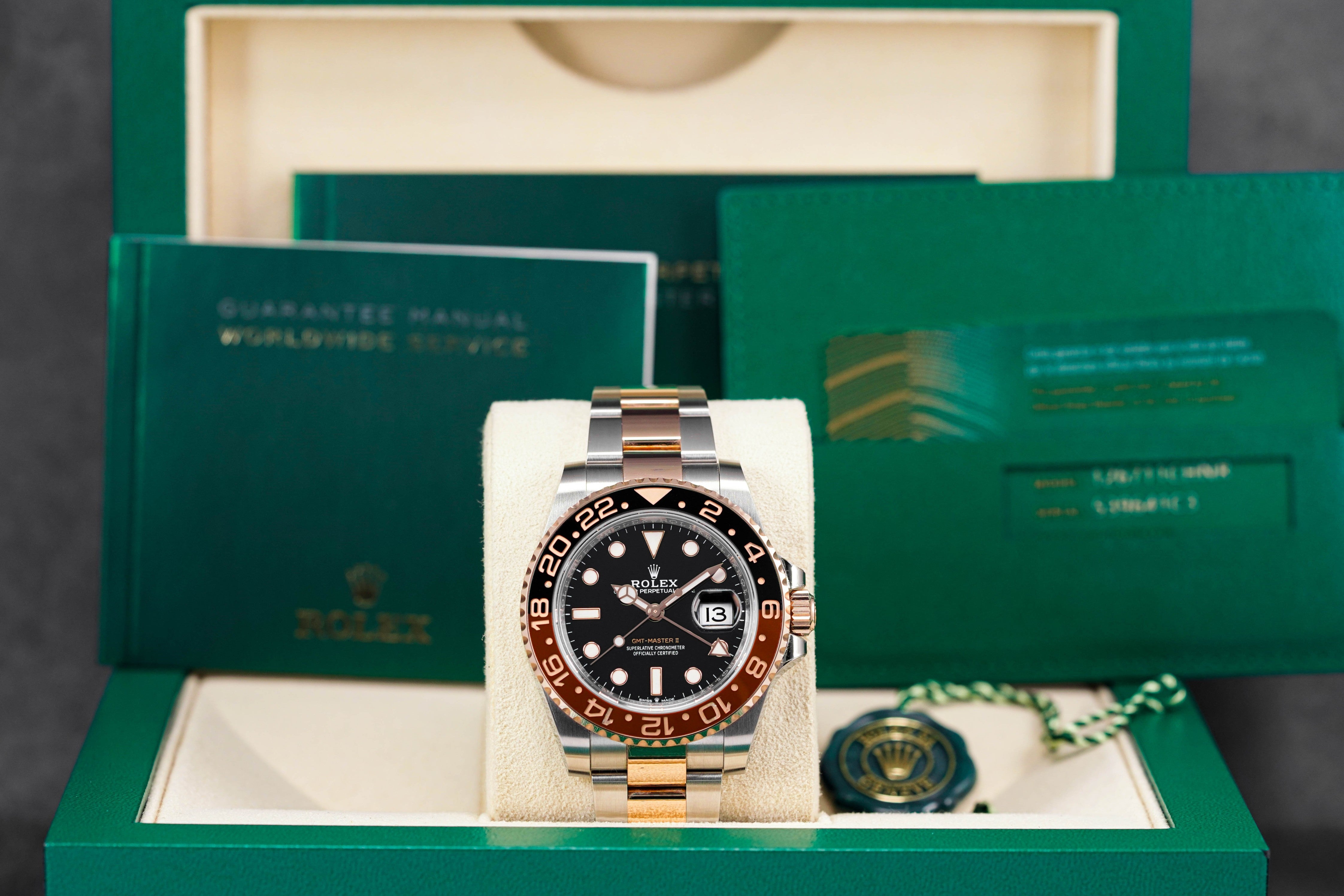 GMT MASTER-II ROOTBEER TWOTONE ROSEGOLD (2021)
