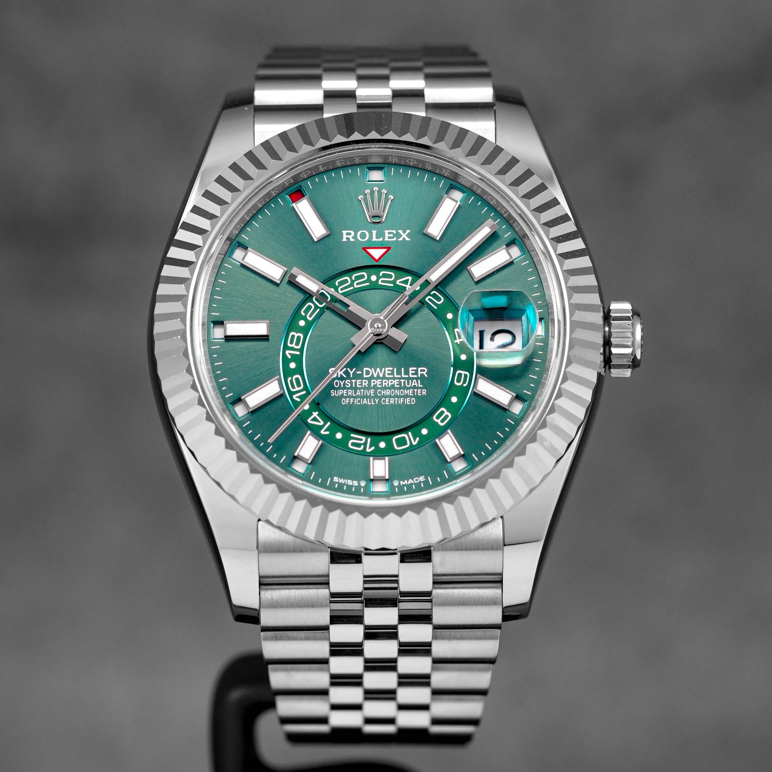 Harga Rolex Sky Dweller Mint Green Indonesia