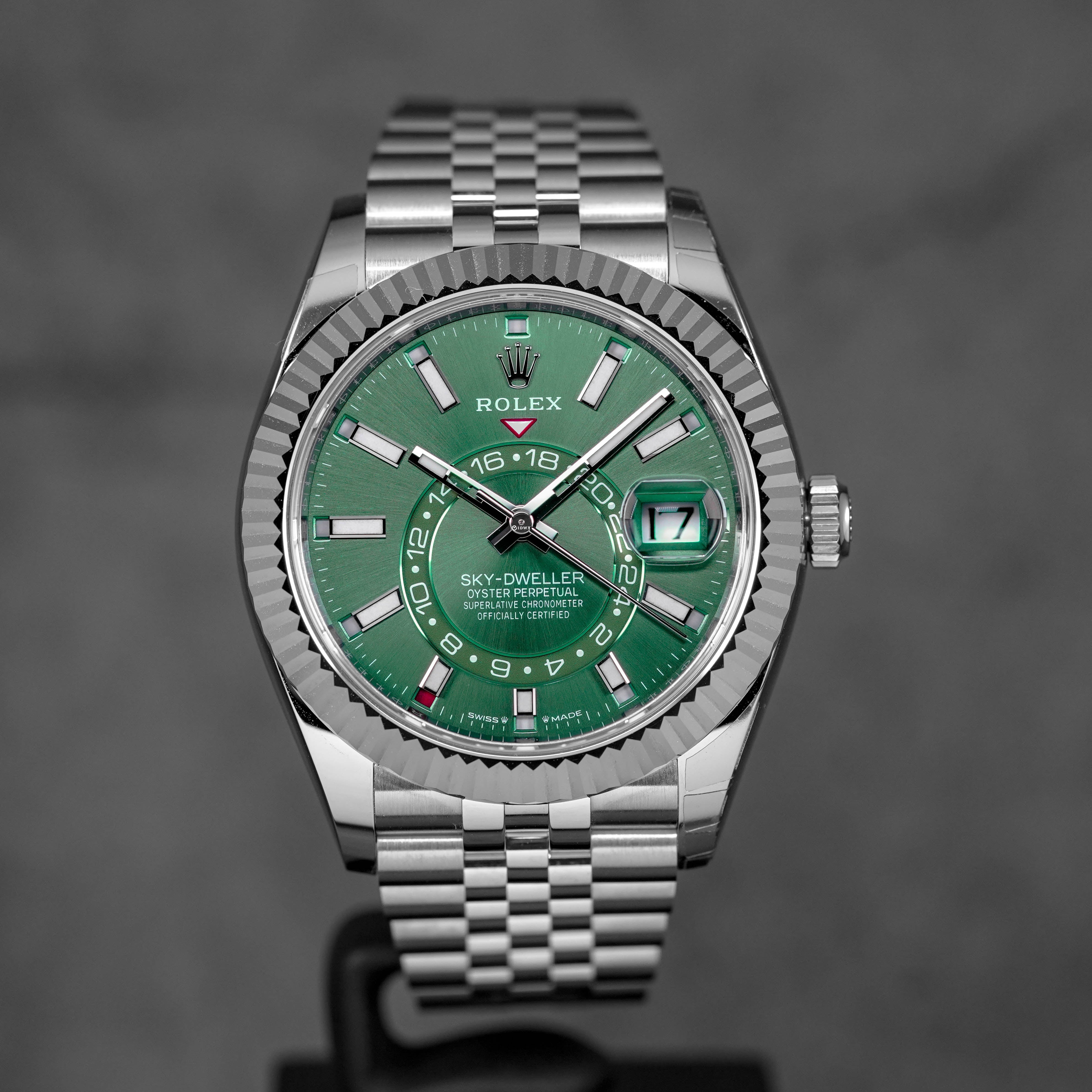 Harga Rolex Sky Dweller Mint Green Indonesia