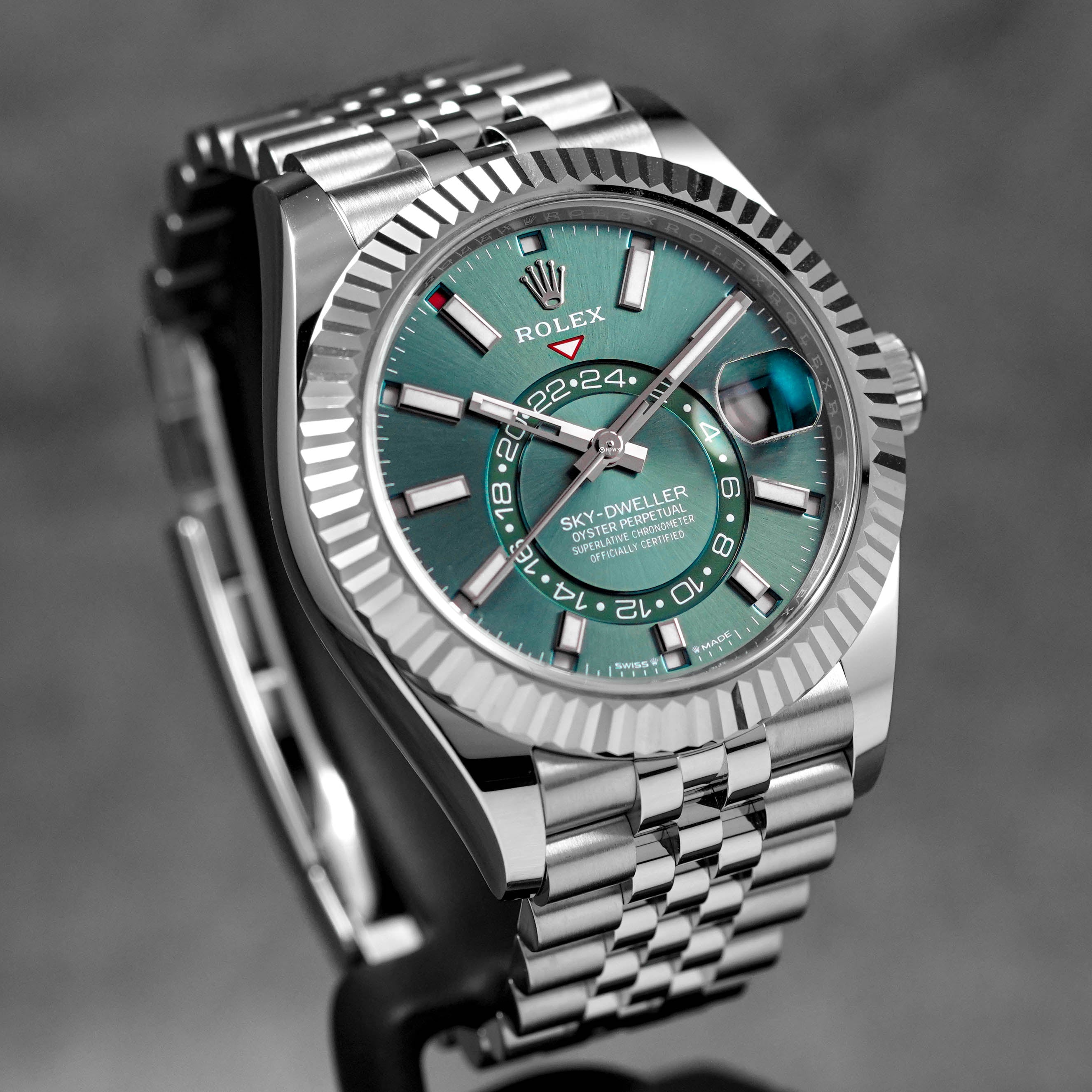 Harga Rolex Sky Dweller Mint Green Indonesia