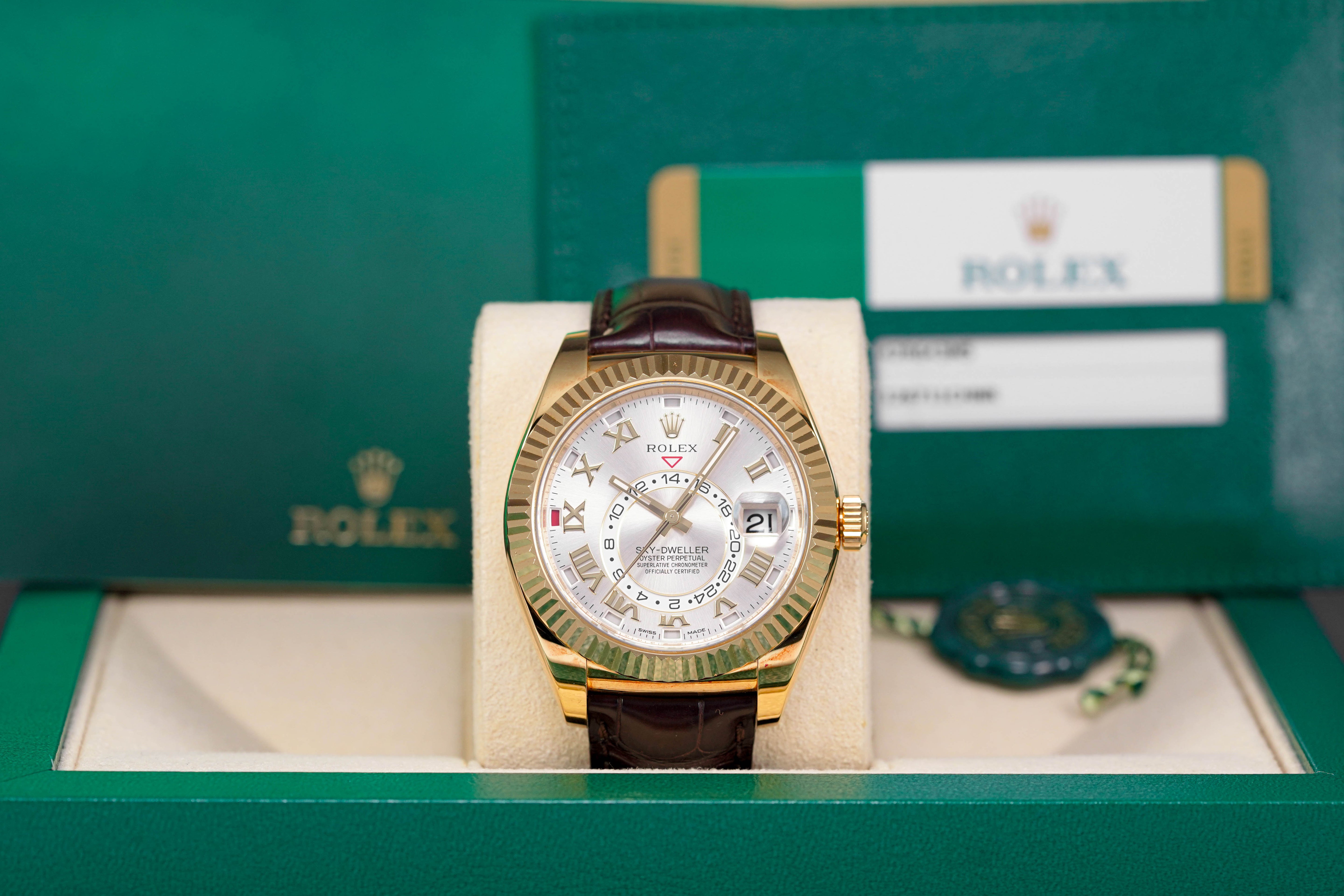 Harga Rolex Sky Dweller Silver Indonesia