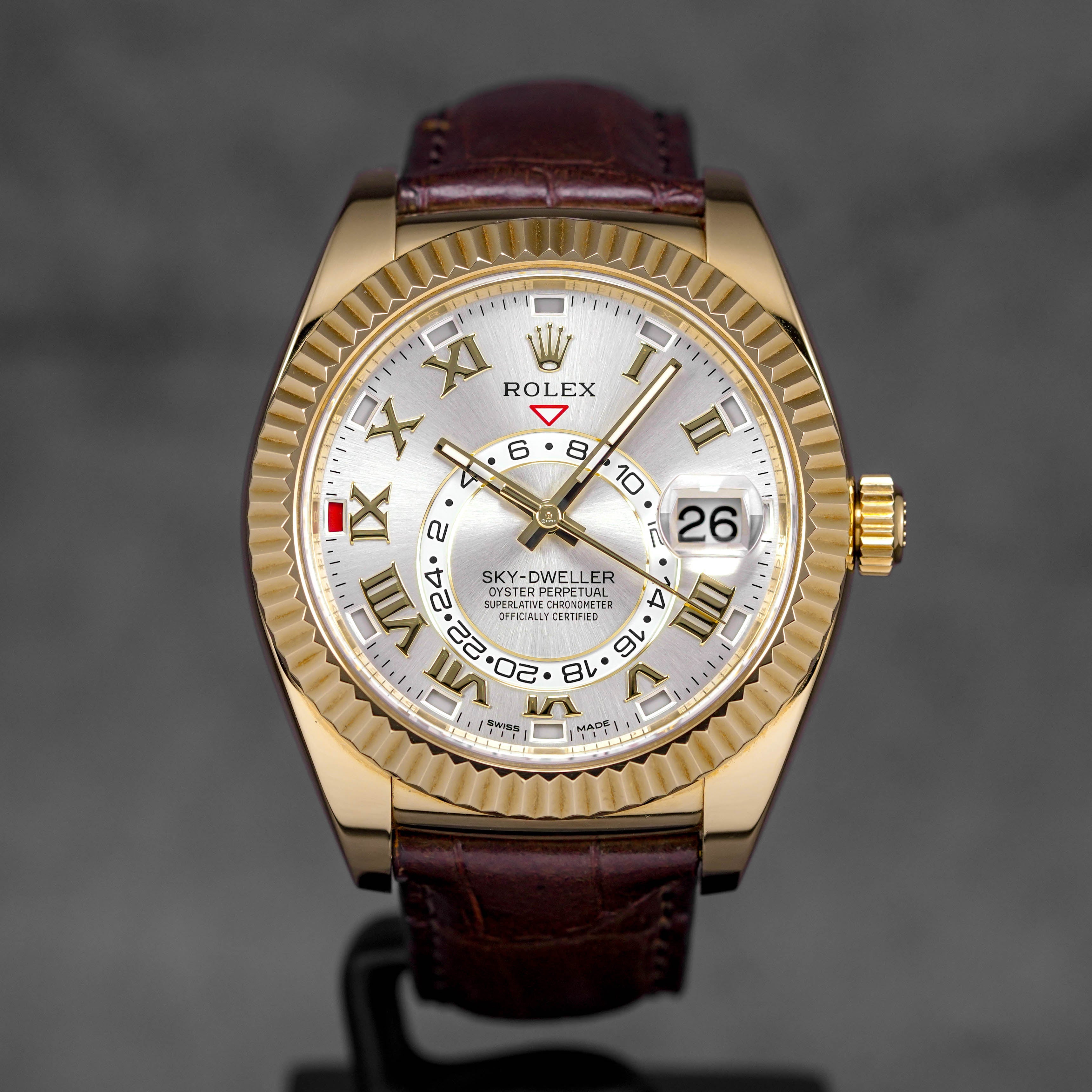 Harga Rolex Sky Dweller Silver Roman Indonesia