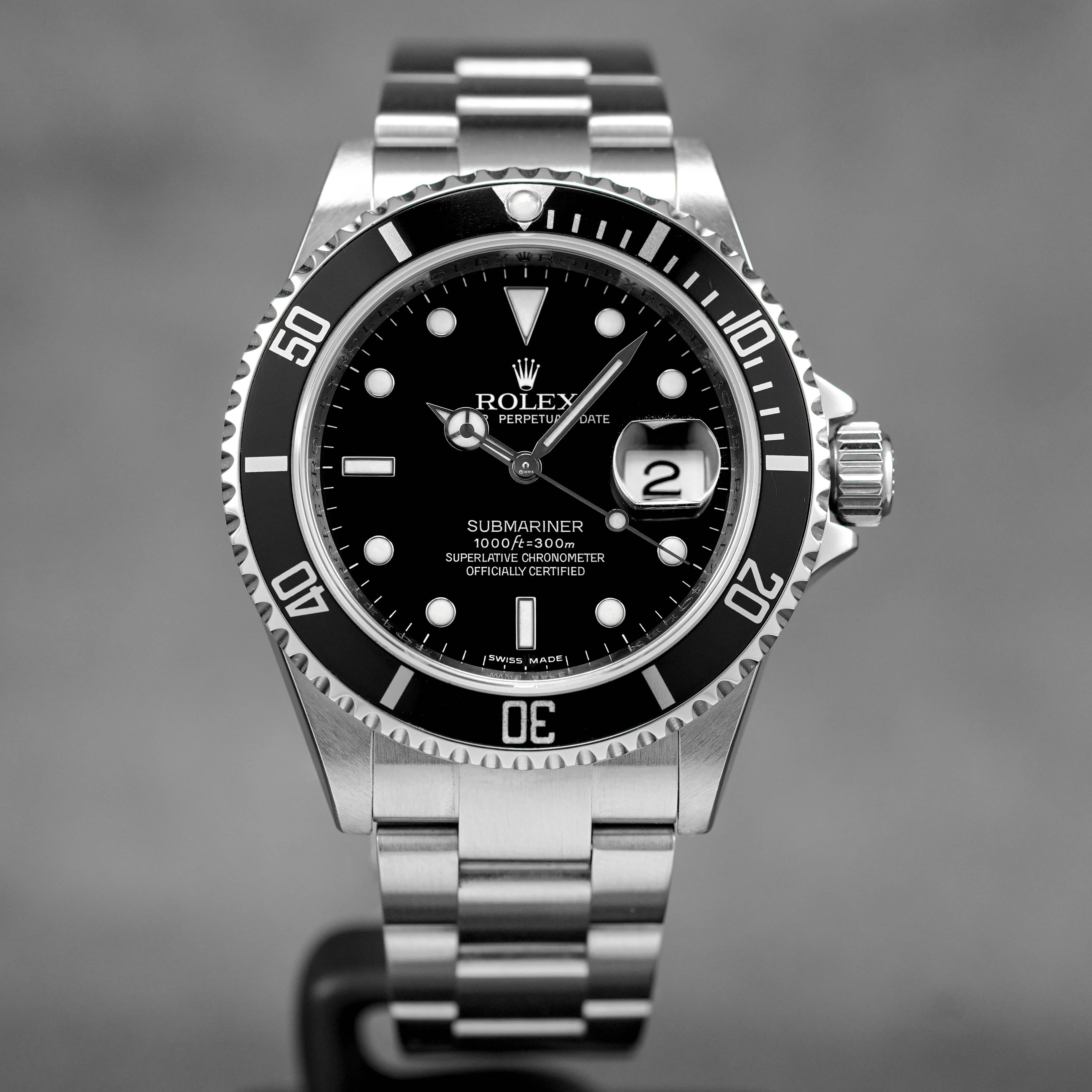 ROLEX SUBMARINER DATE 40MM 16610 'M SERIES' (2009) IDWX