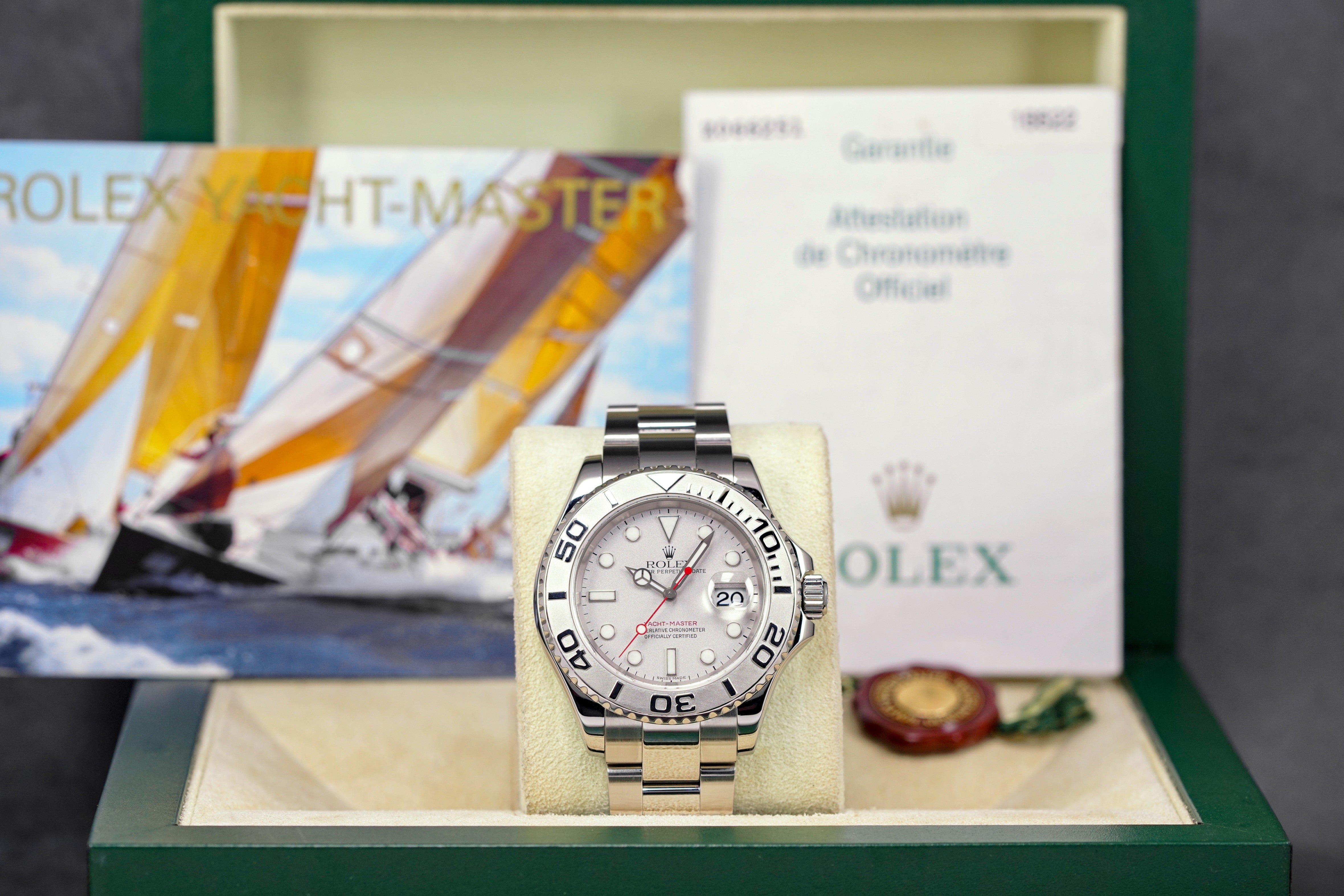 Harga Rolex Yacht Master 16622 Silver