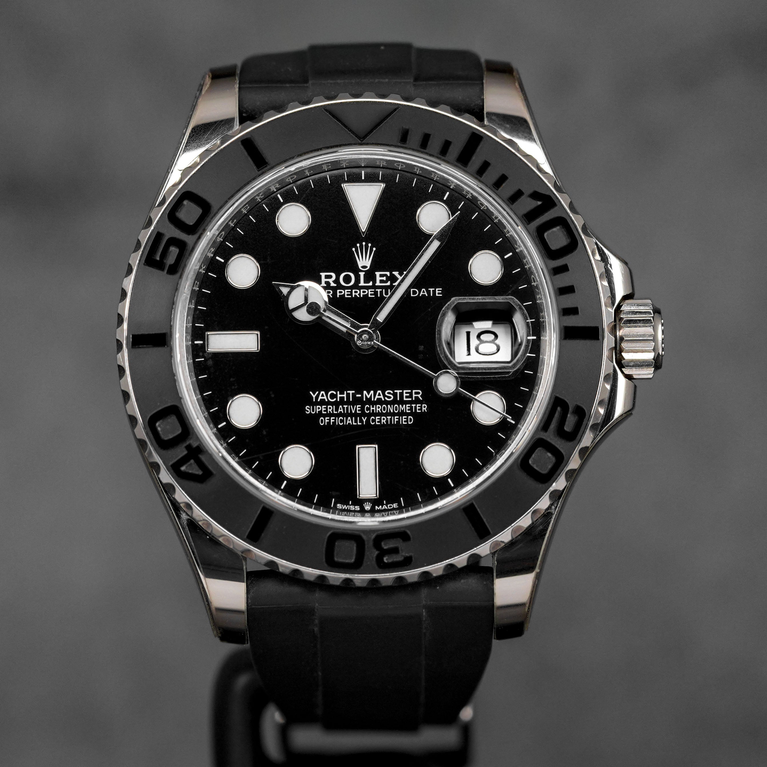 Harga Rolex Yacht Master 42 Oysterflex Whitegold Indonesia