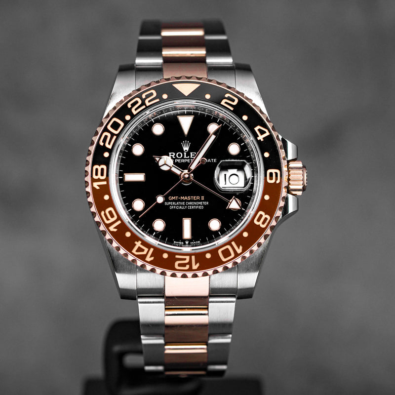 GMT MASTER-II TWOTONE ROSEGOLD ROOTBEER (2021)