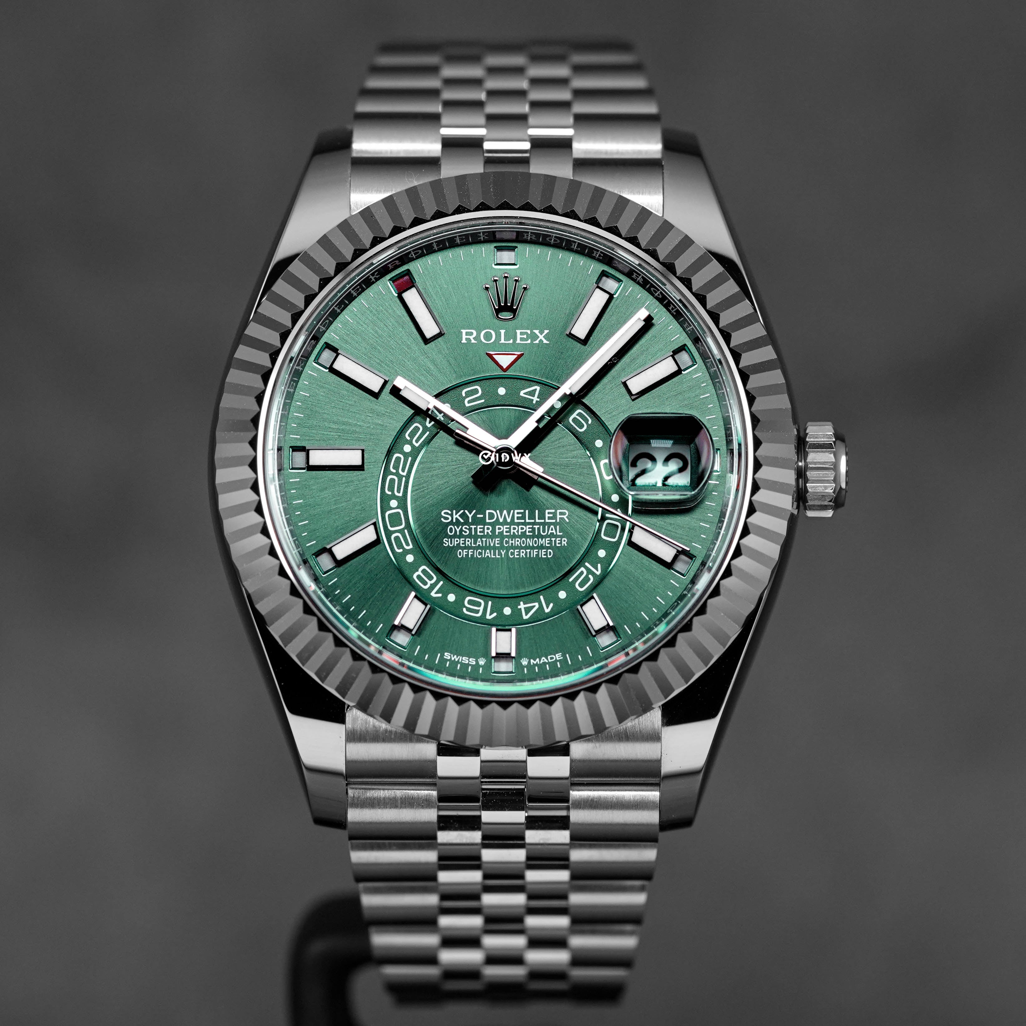 SKY DWELLER MINT GREEN JUBILEE (2023)