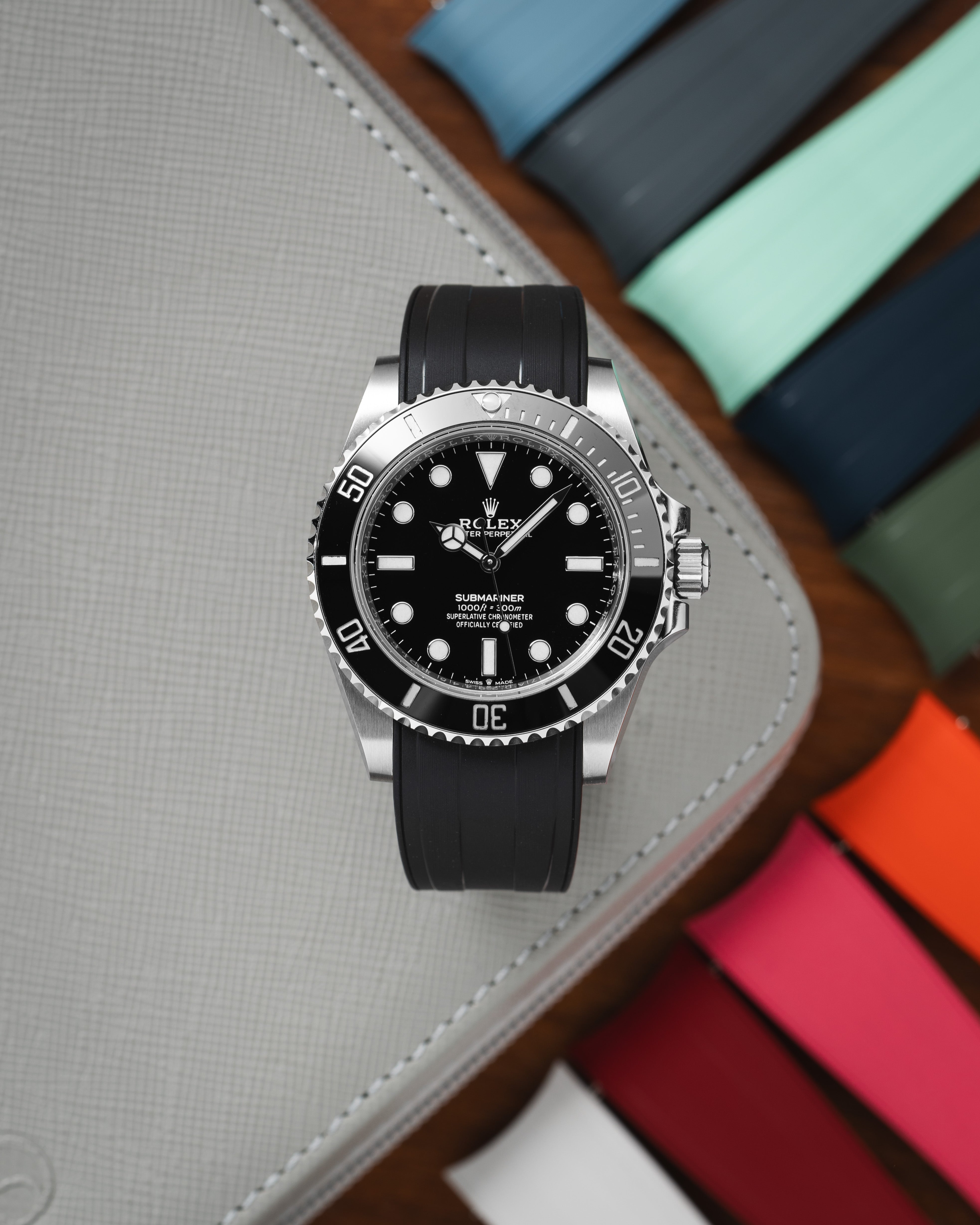 Rubber Strap Rolex Submariner 41mm