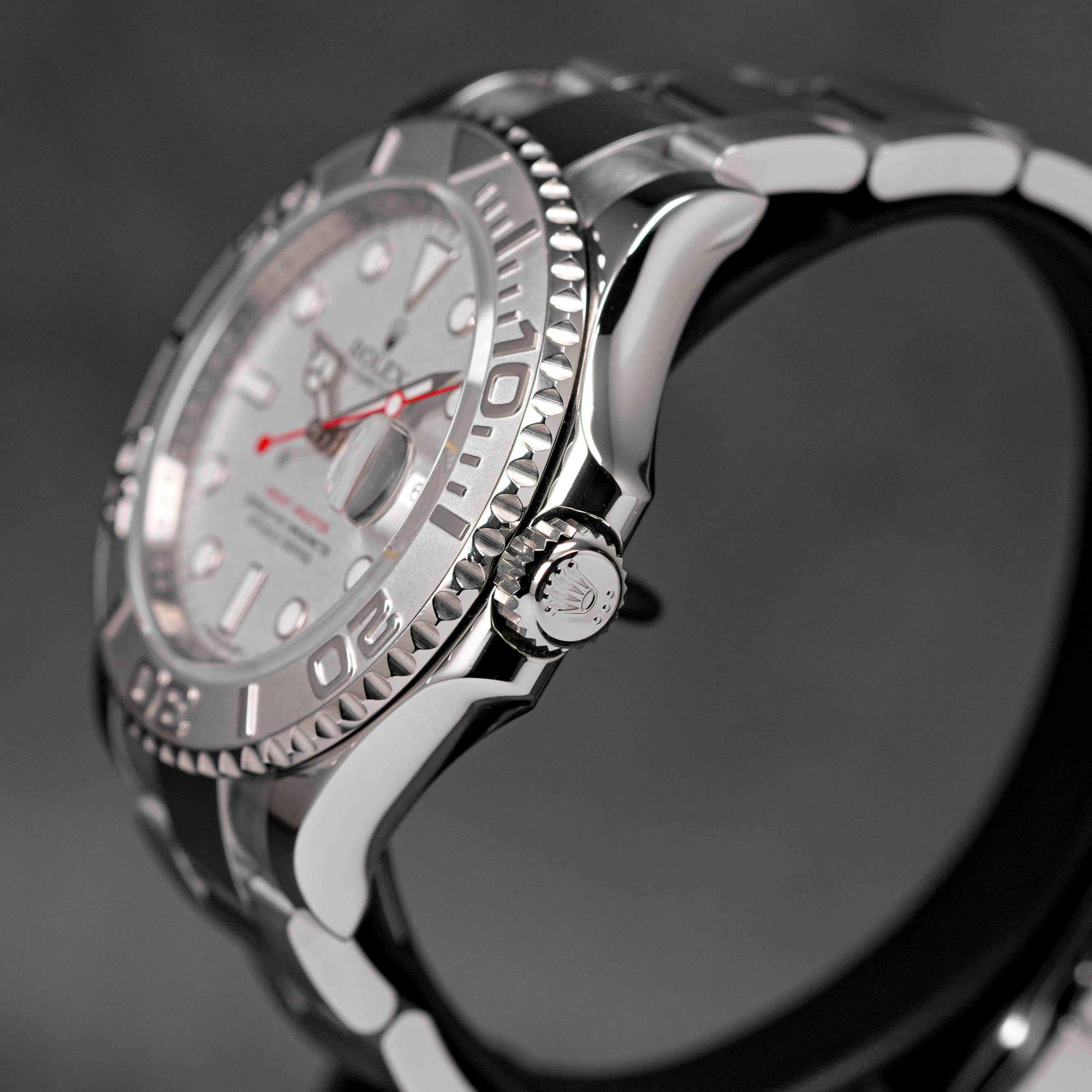 YACHT-MASTER 40MM PLATINUM BEZEL SILVER DIAL (2014)