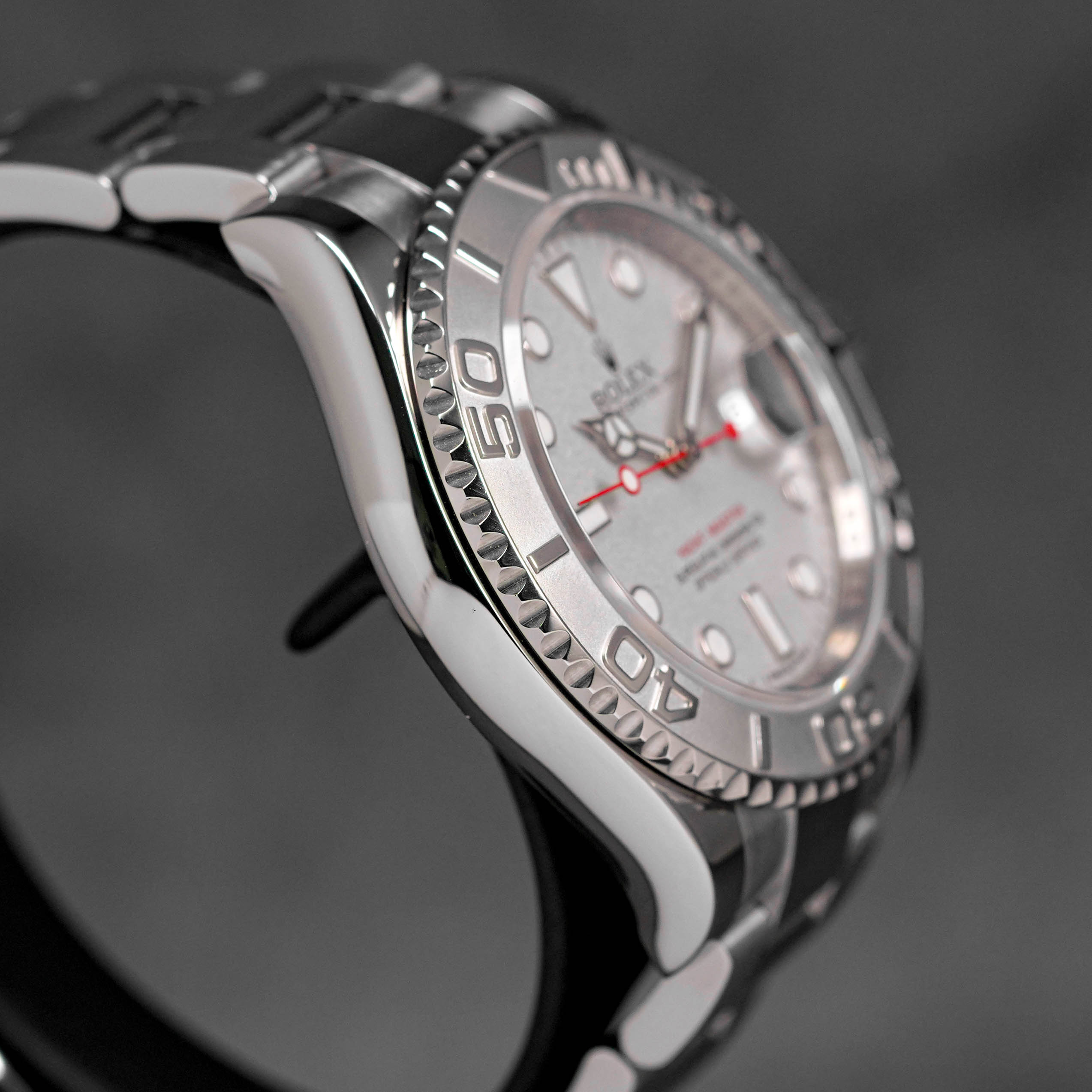 YACHT-MASTER 40MM PLATINUM BEZEL SILVER DIAL (2014)