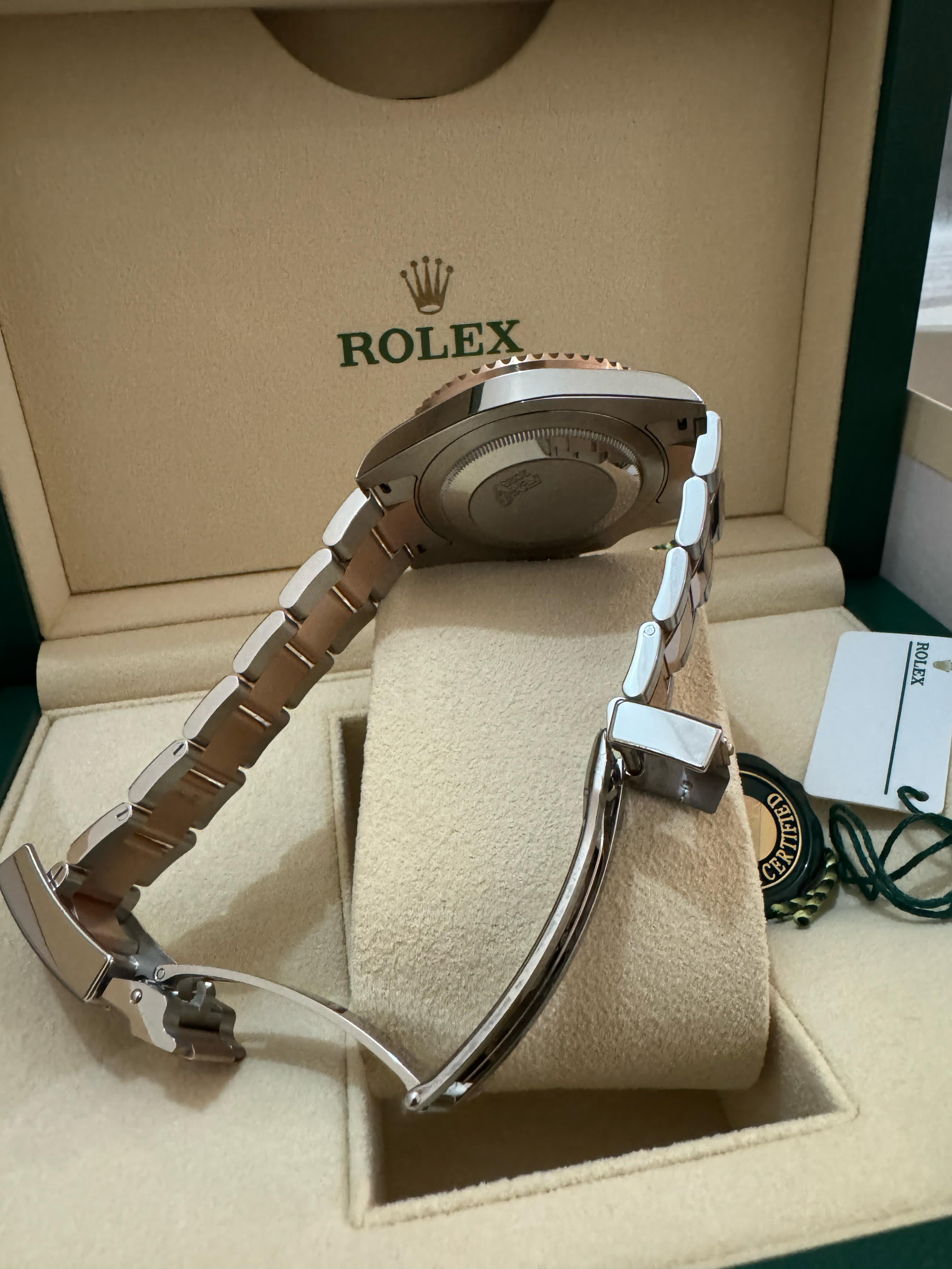 GMT MASTER-II TWOTONE ROSEGOLD 'ROOTBEER' (2023)