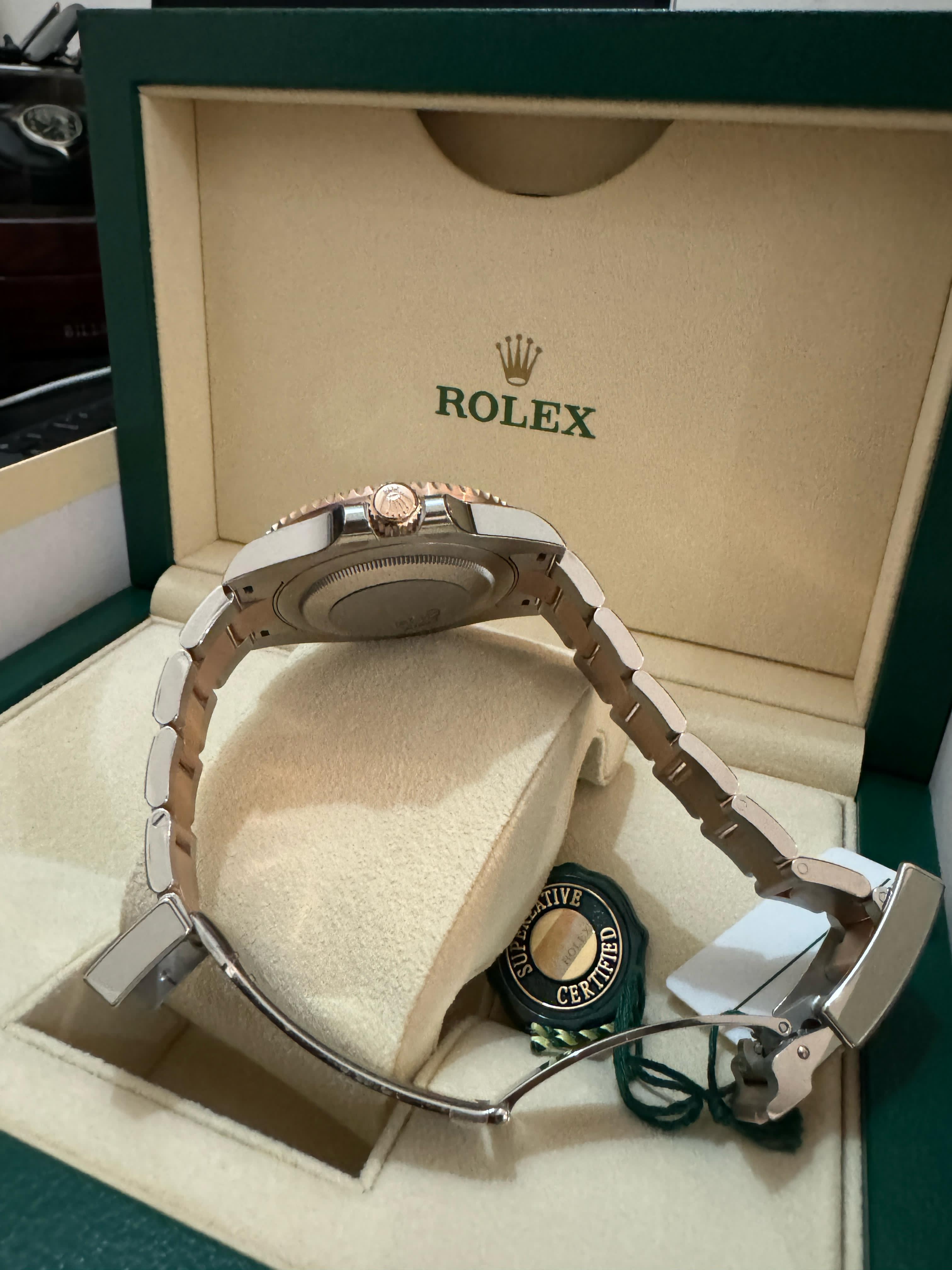 GMT MASTER-II TWOTONE ROSEGOLD 'ROOTBEER' (2023)