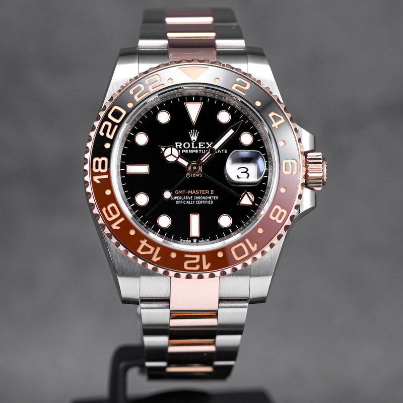 GMT MASTER-II TWOTONE ROSEGOLD ROOTBEER (2019)