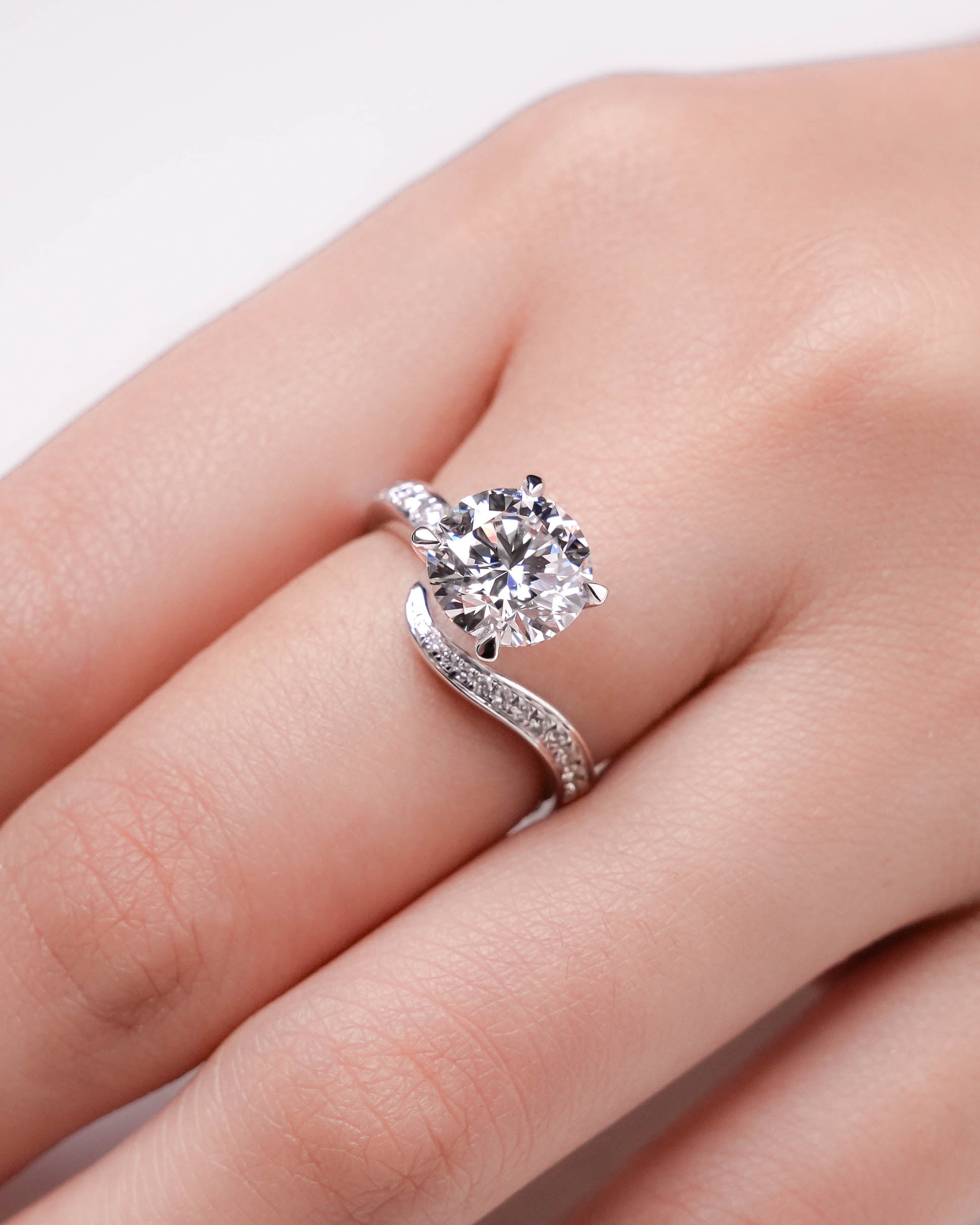 Round Split Shank Ring