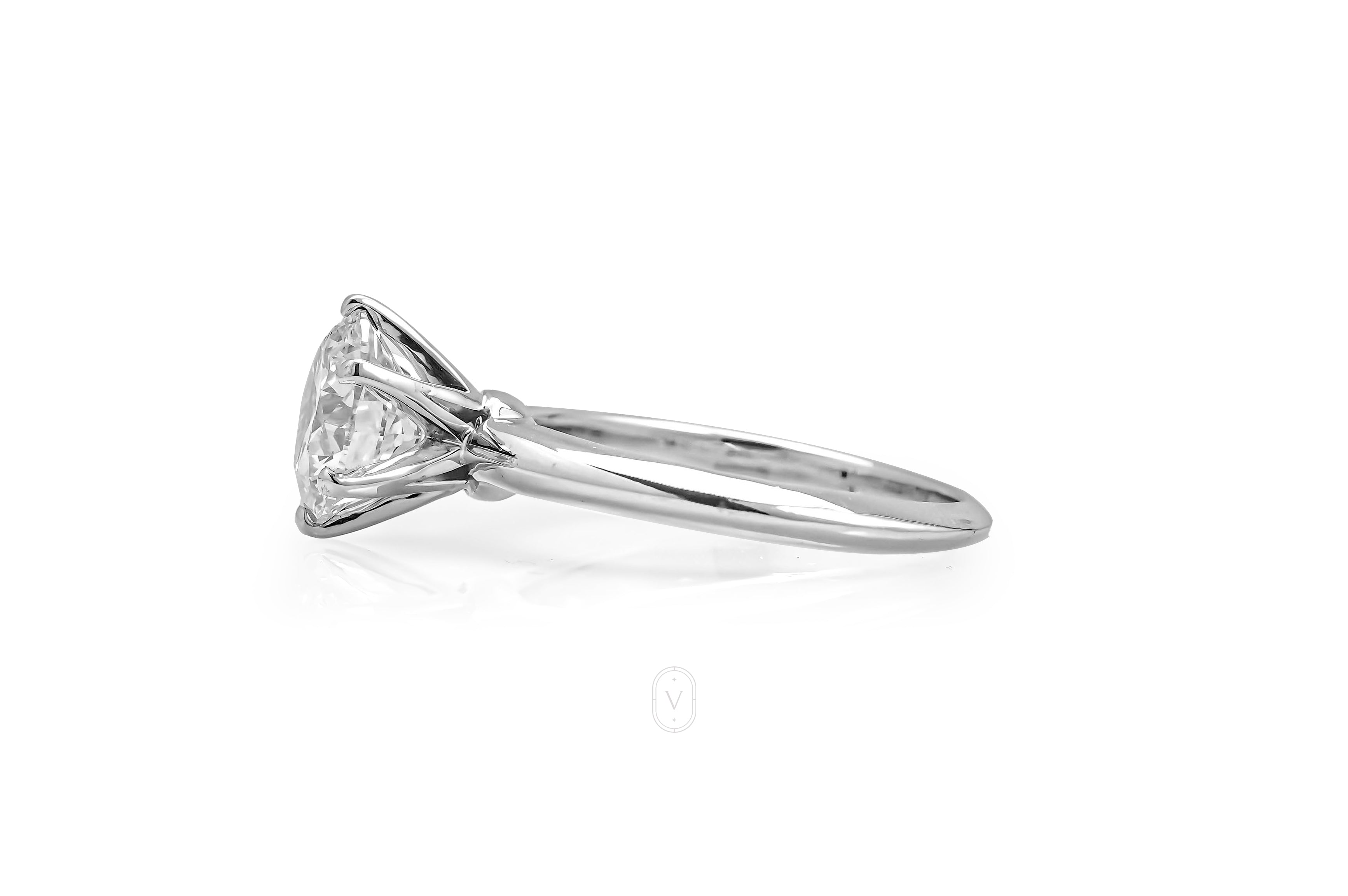 Round Tiffany Style Ring