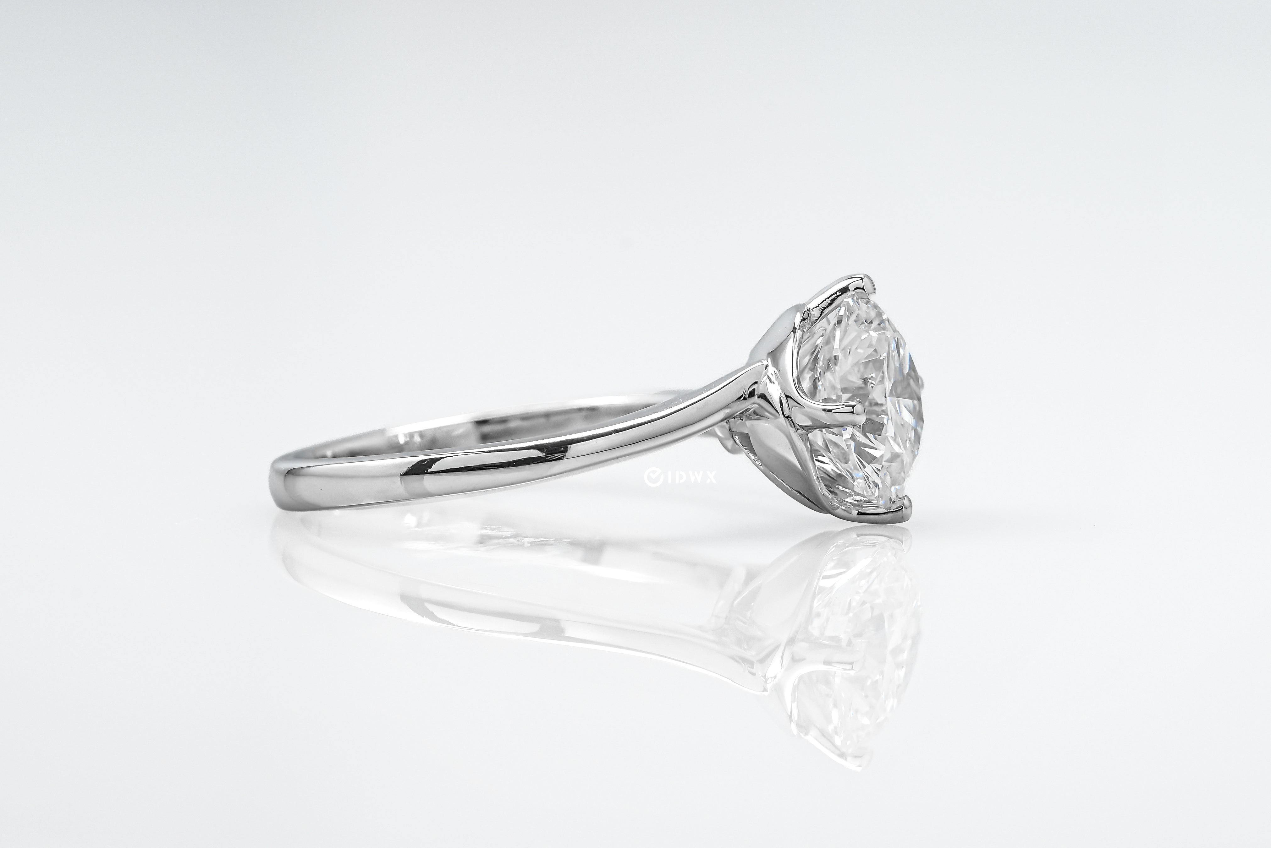 Round Split Shank Ring