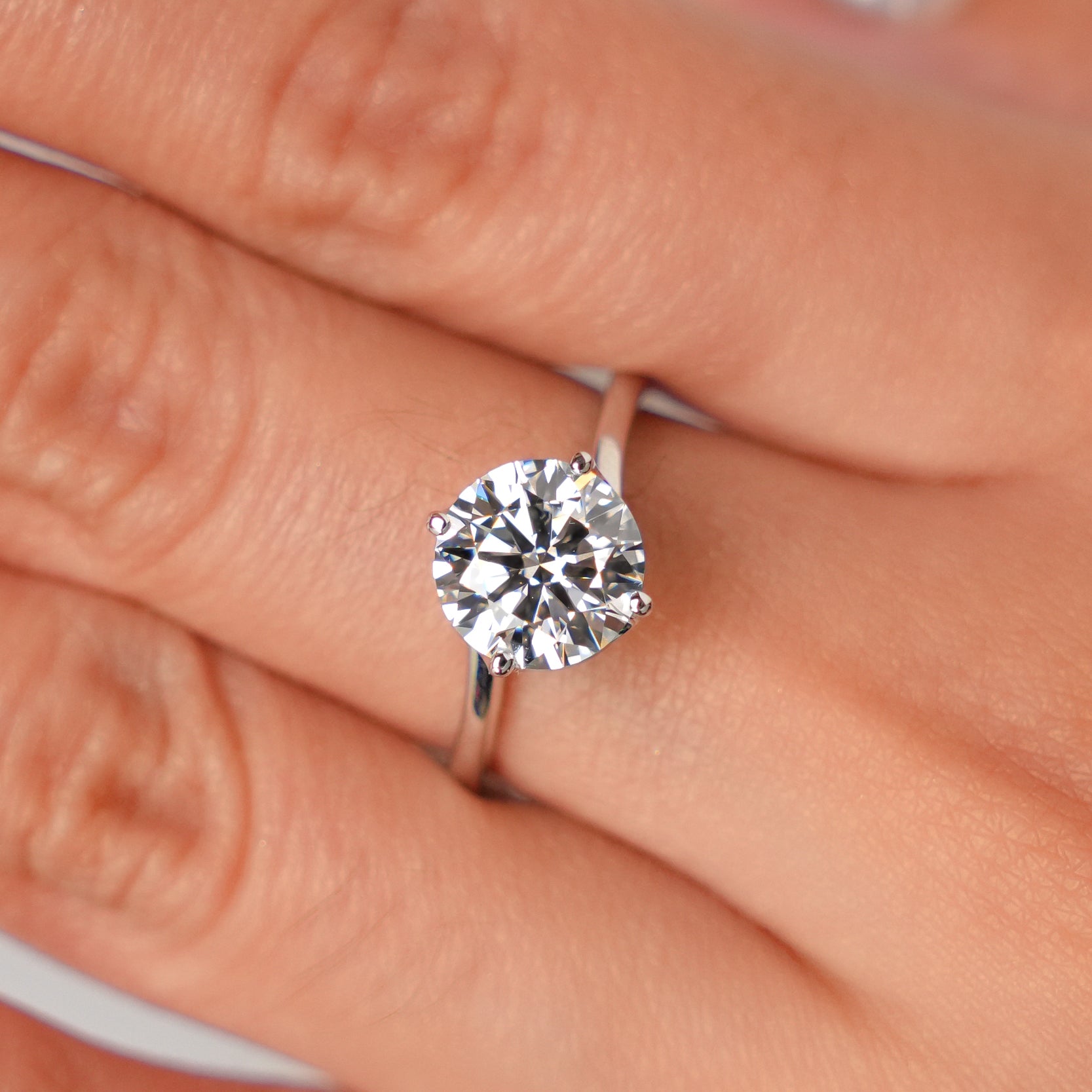 Round Split Shank Ring