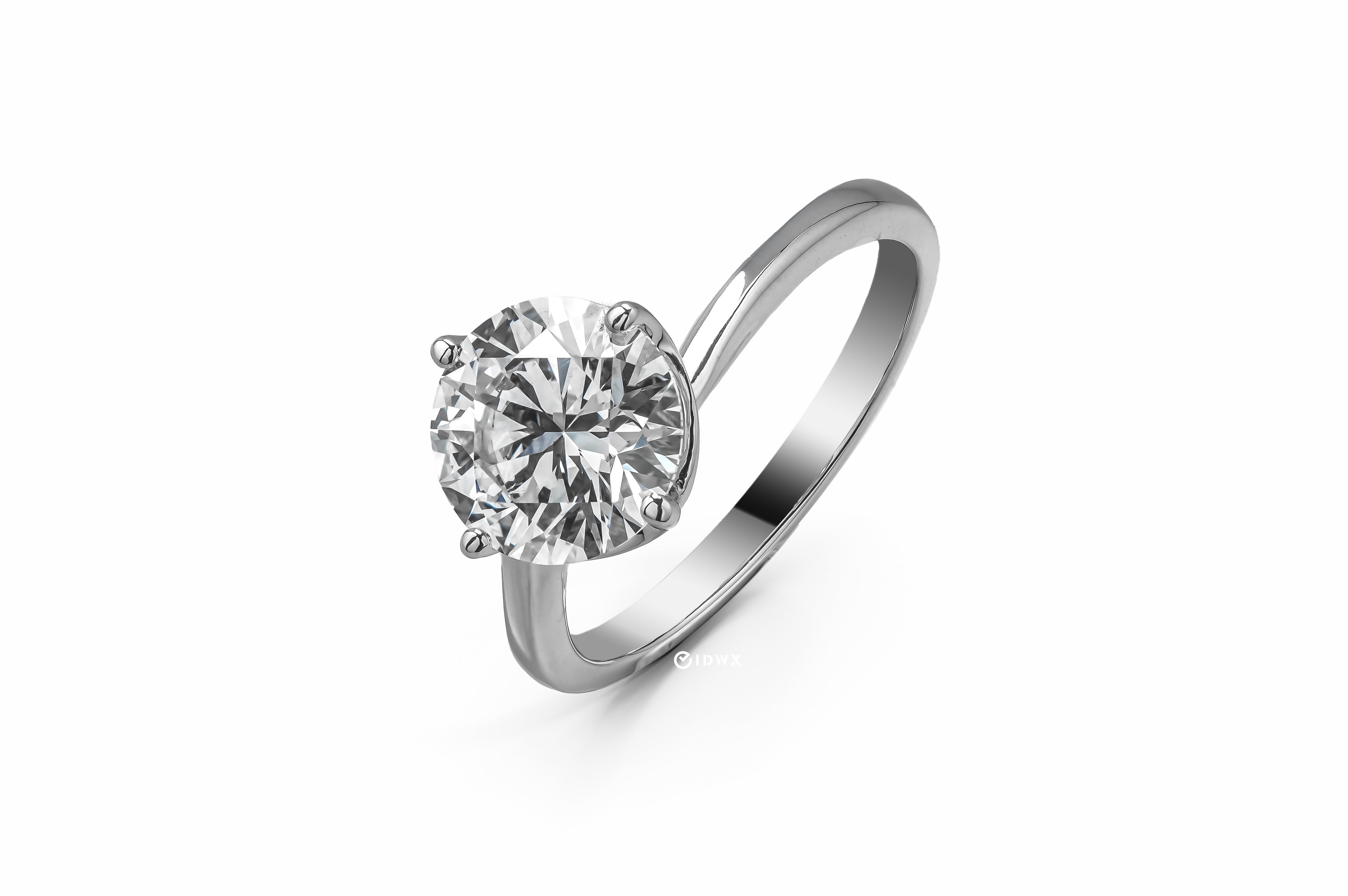 Round Split Shank Ring