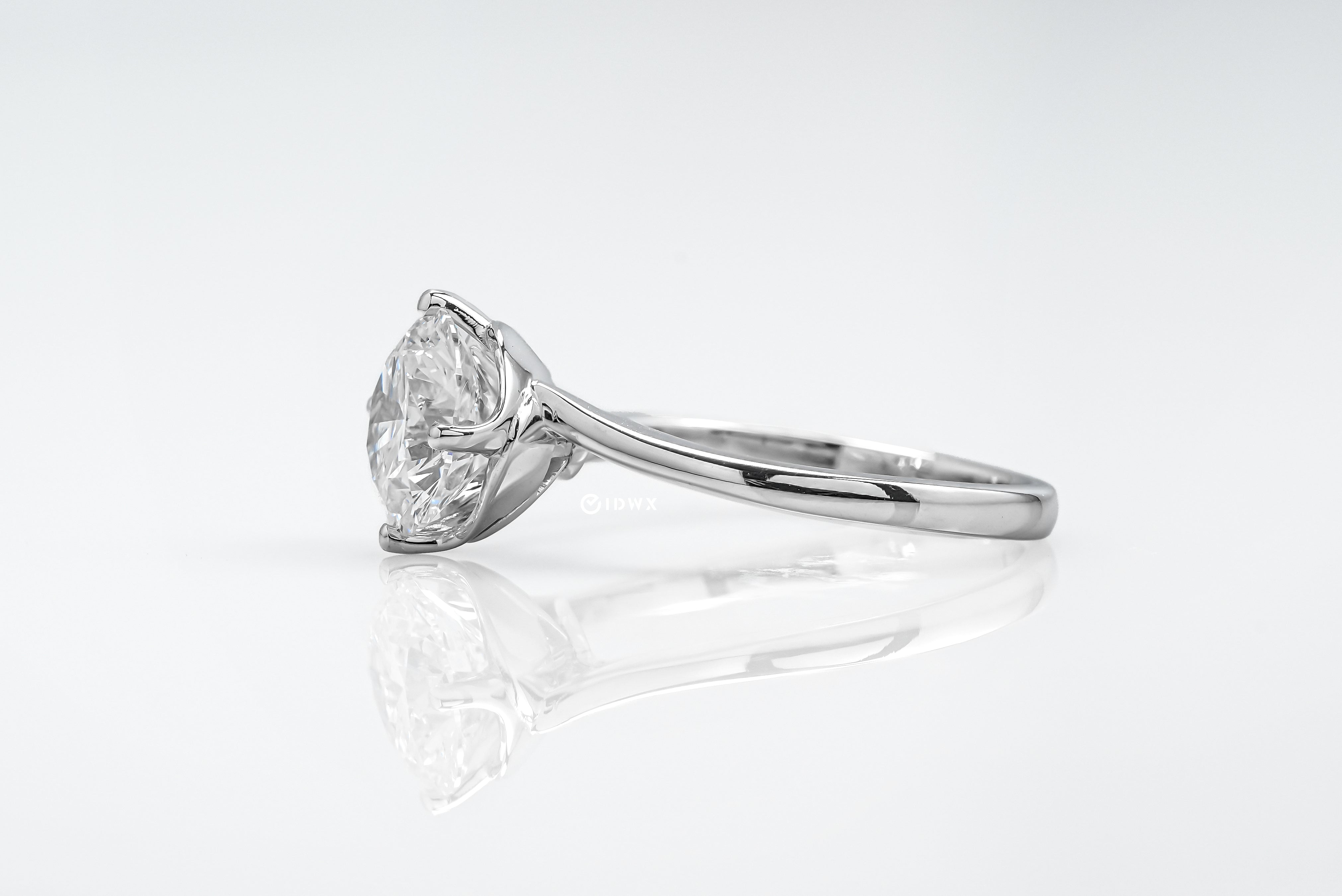 Round Split Shank Ring