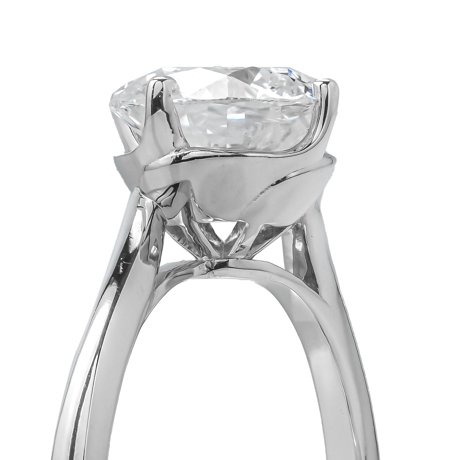 Round Split Shank Ring