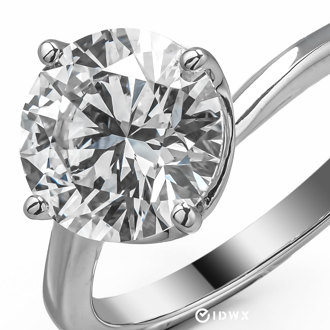 Round Split Shank Ring