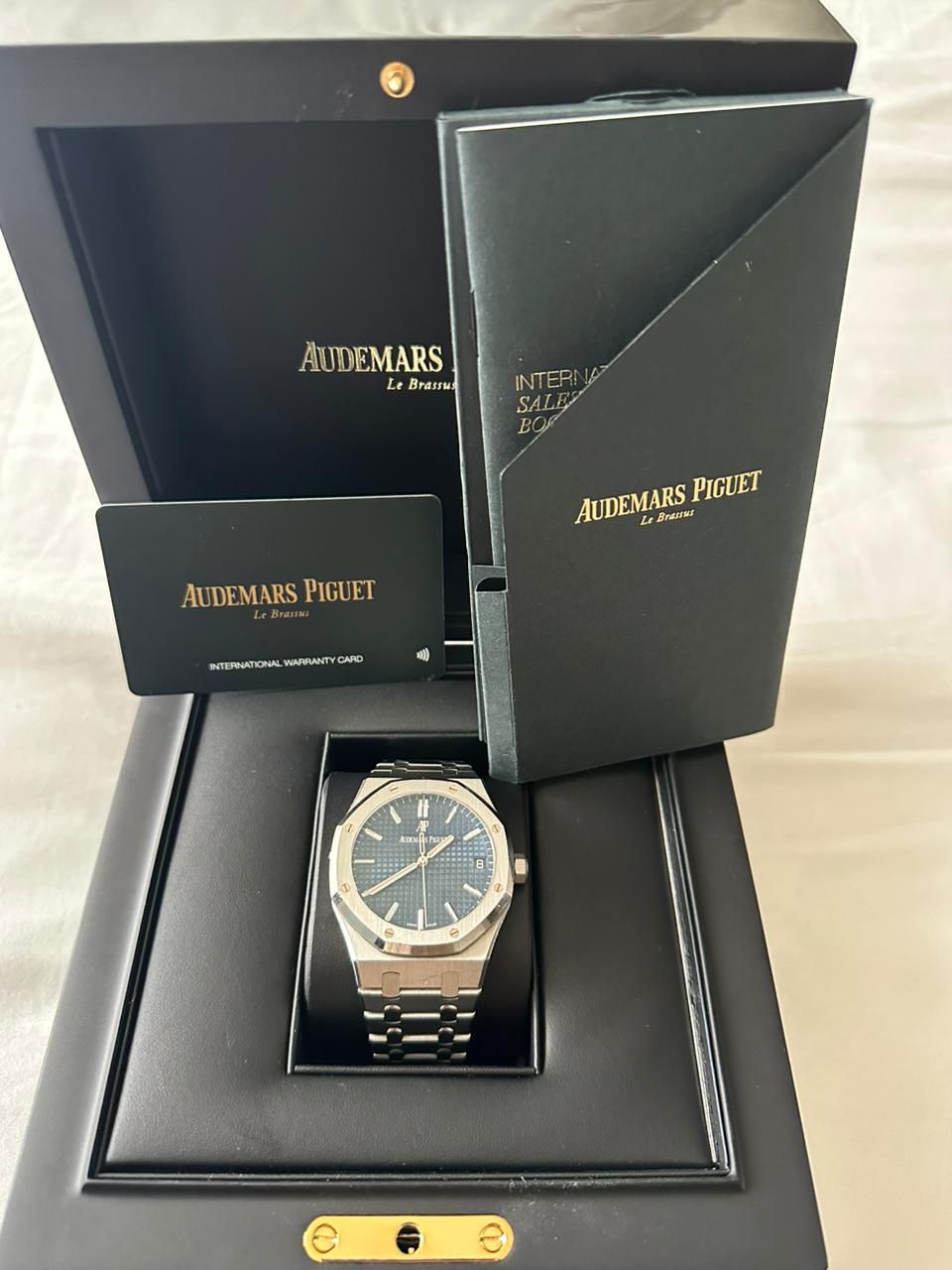 ROYAL OAK 41MM 15500 BLUE DIAL (2021)