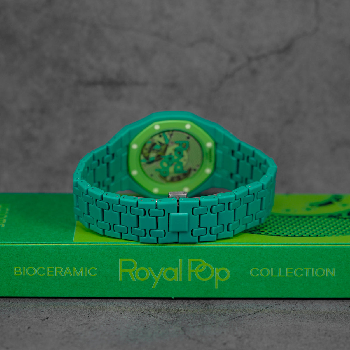 CUSTOM PLASTIC BRACELET FOR AP X SWATCH ROYAL POP